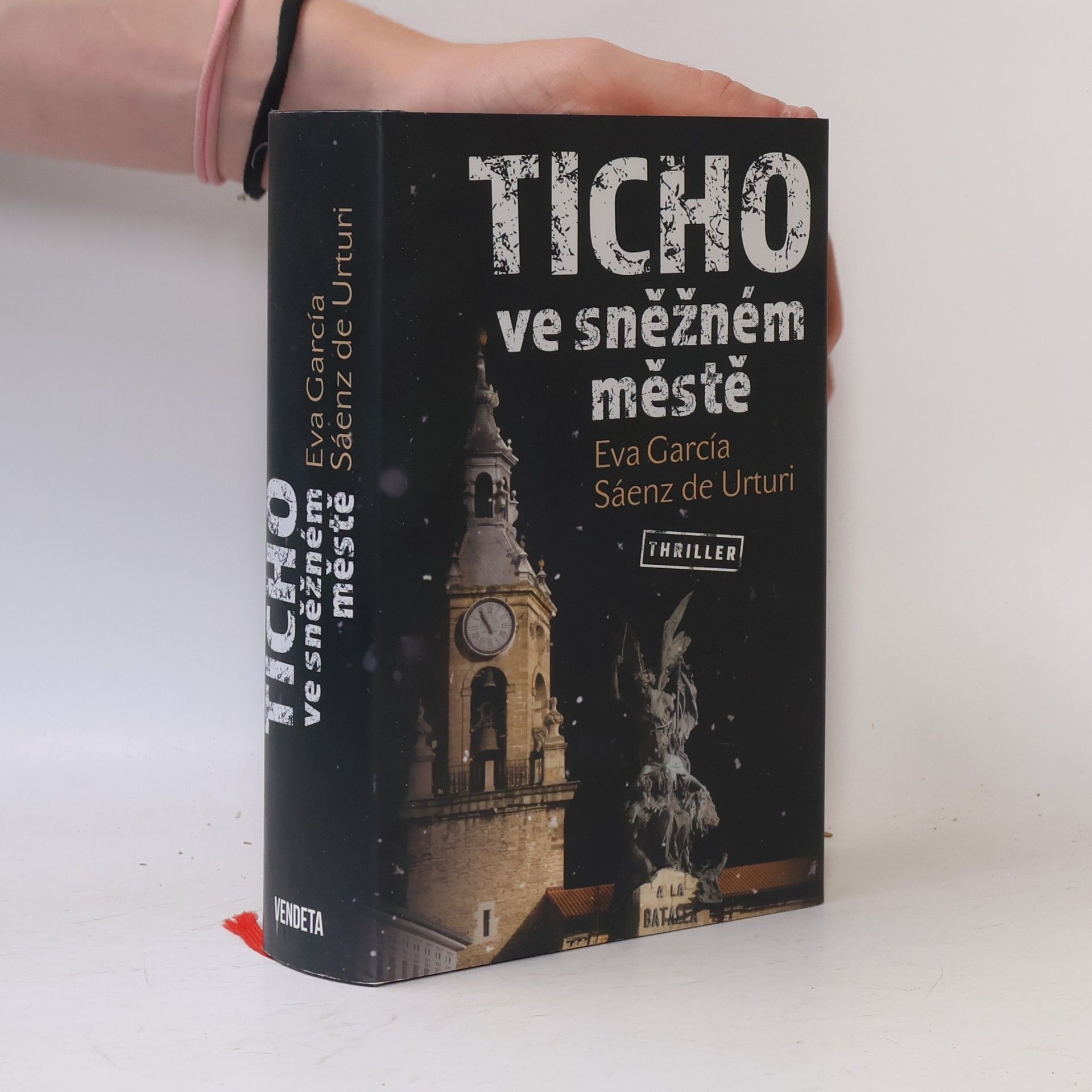 Eva García Sáenz de Urturi Ticho ve sněžném městě
