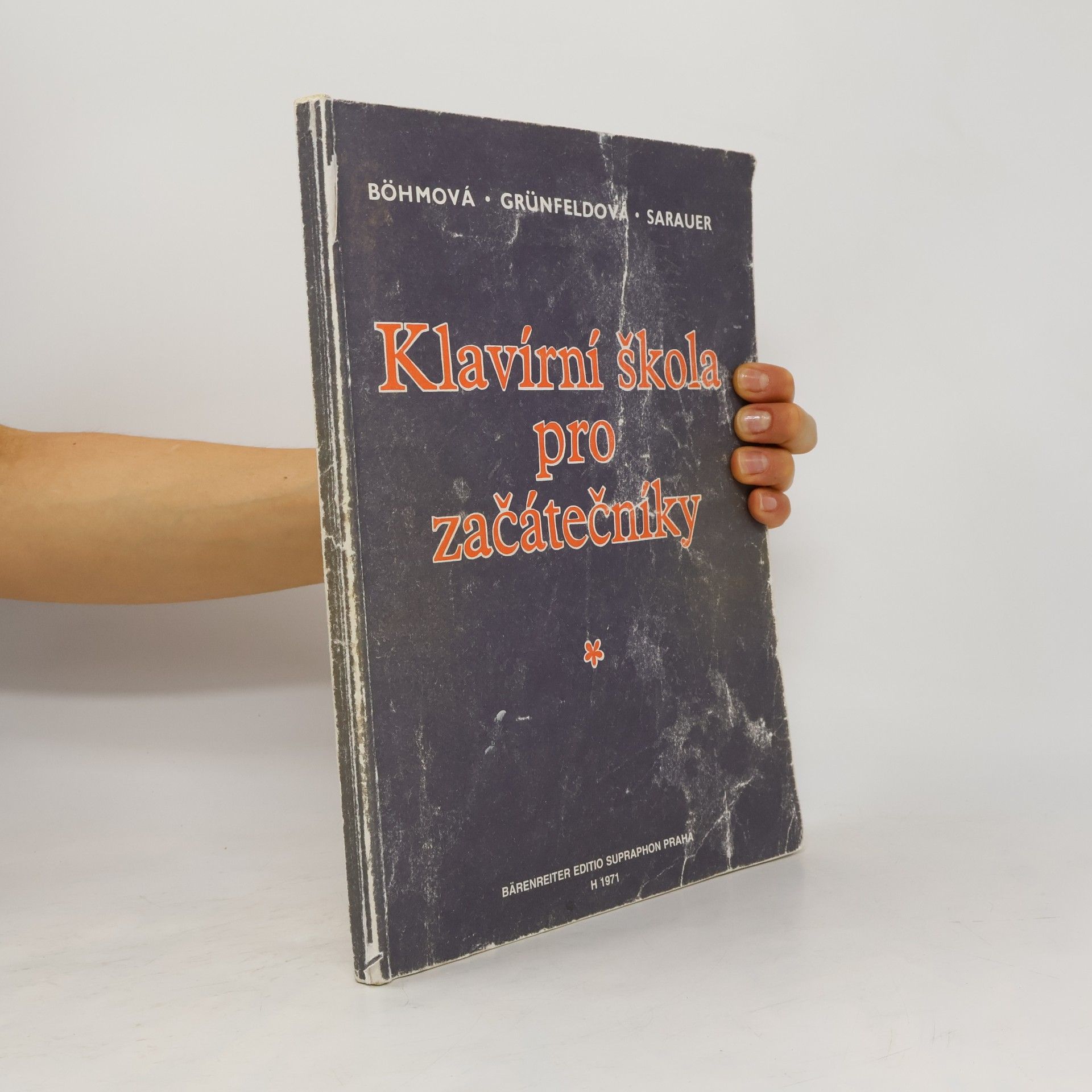 Zdeňka Bohmová Klavírní škola pro začátečníky