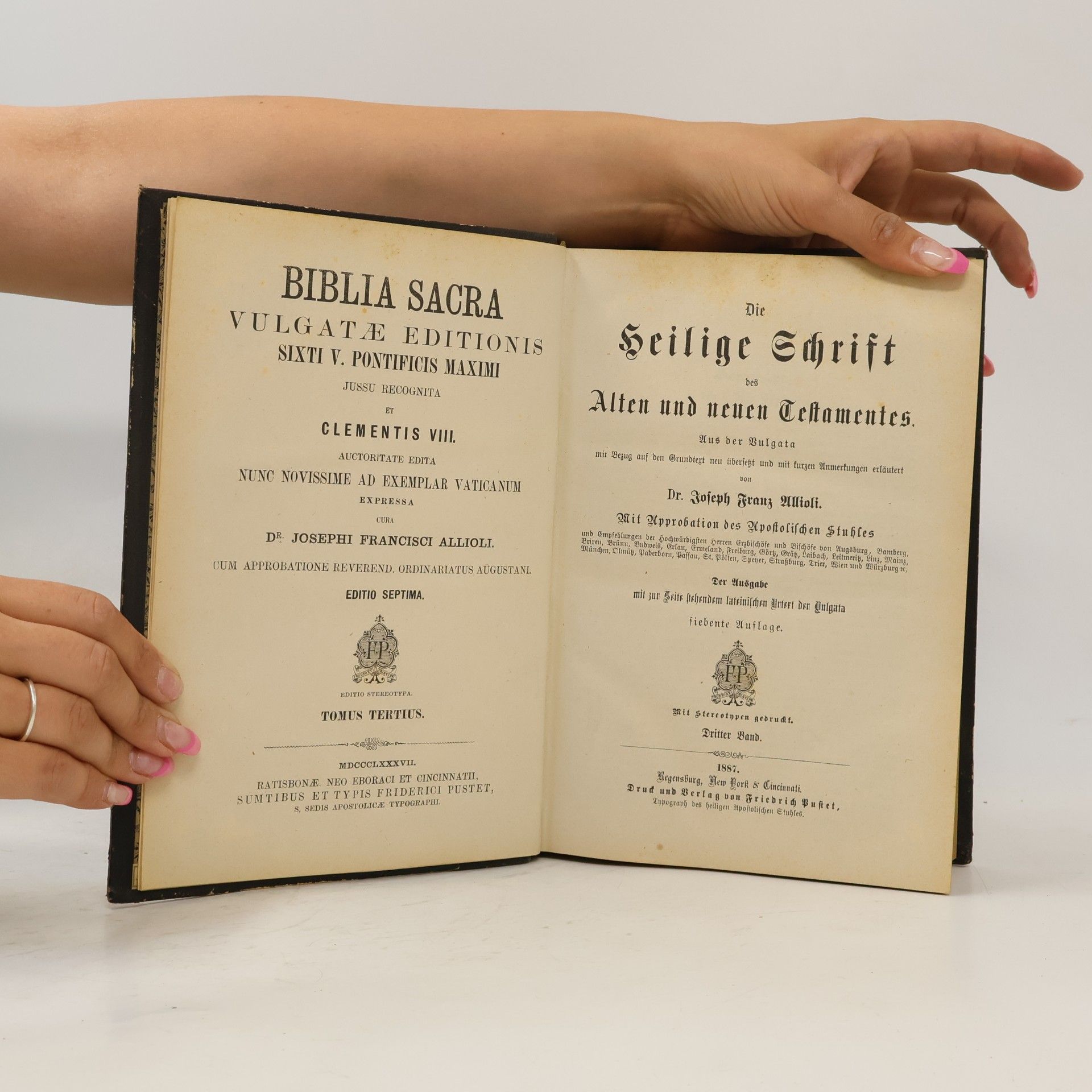 Autorenkollektiv Biblia Sacra Vulgatae Editionis. Die Heilige Schrift des Alten und neuen Testamentes
