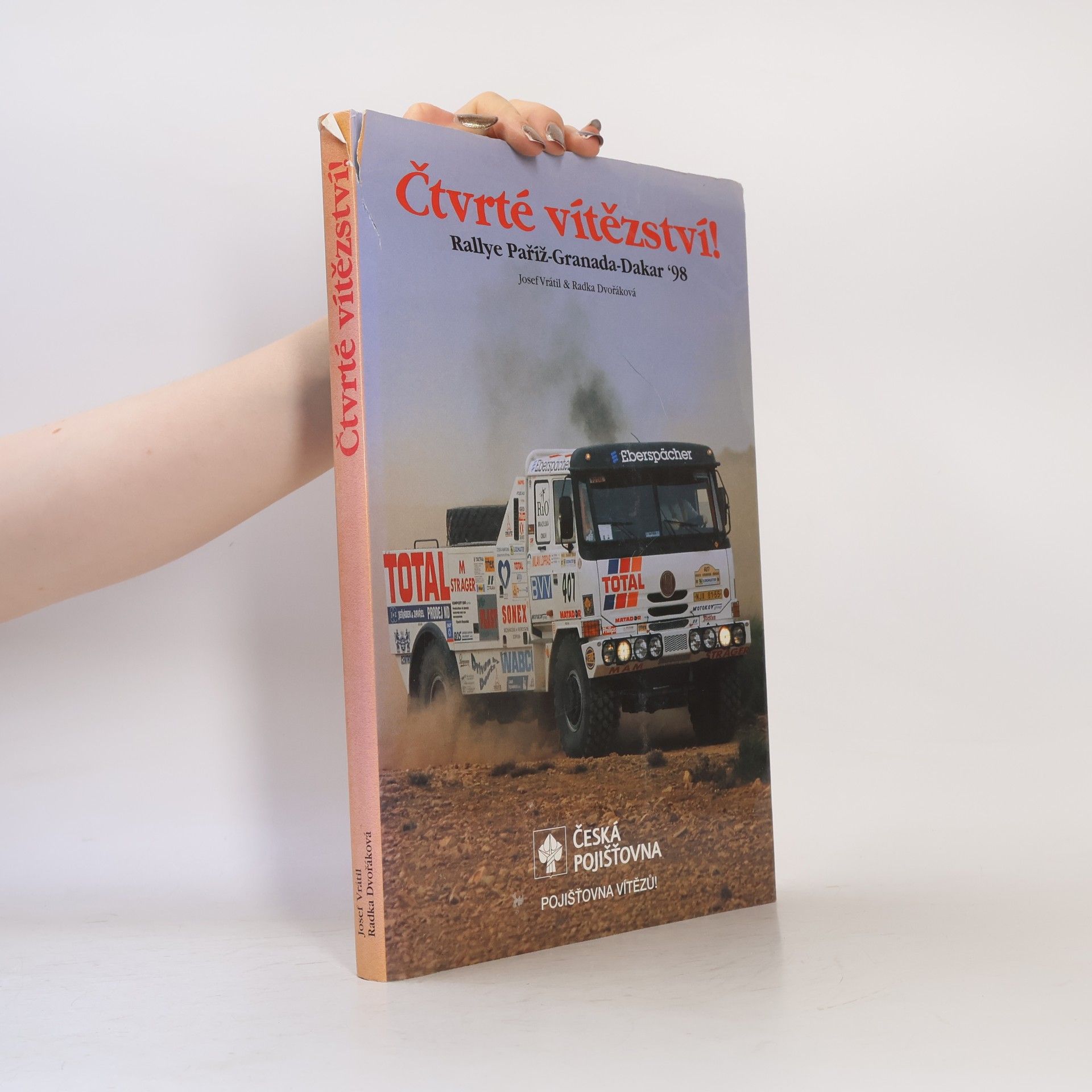 Radka Dvořáková Čtvrté vítězství! Rallye Paříž-Granada-Dakar '98