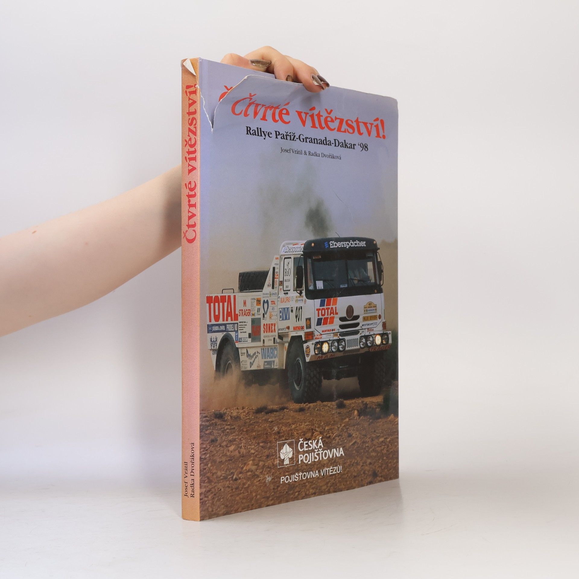 Josef Vrátil Čtvrté vítězství! Rallye Paříž-Granada-Dakar '98