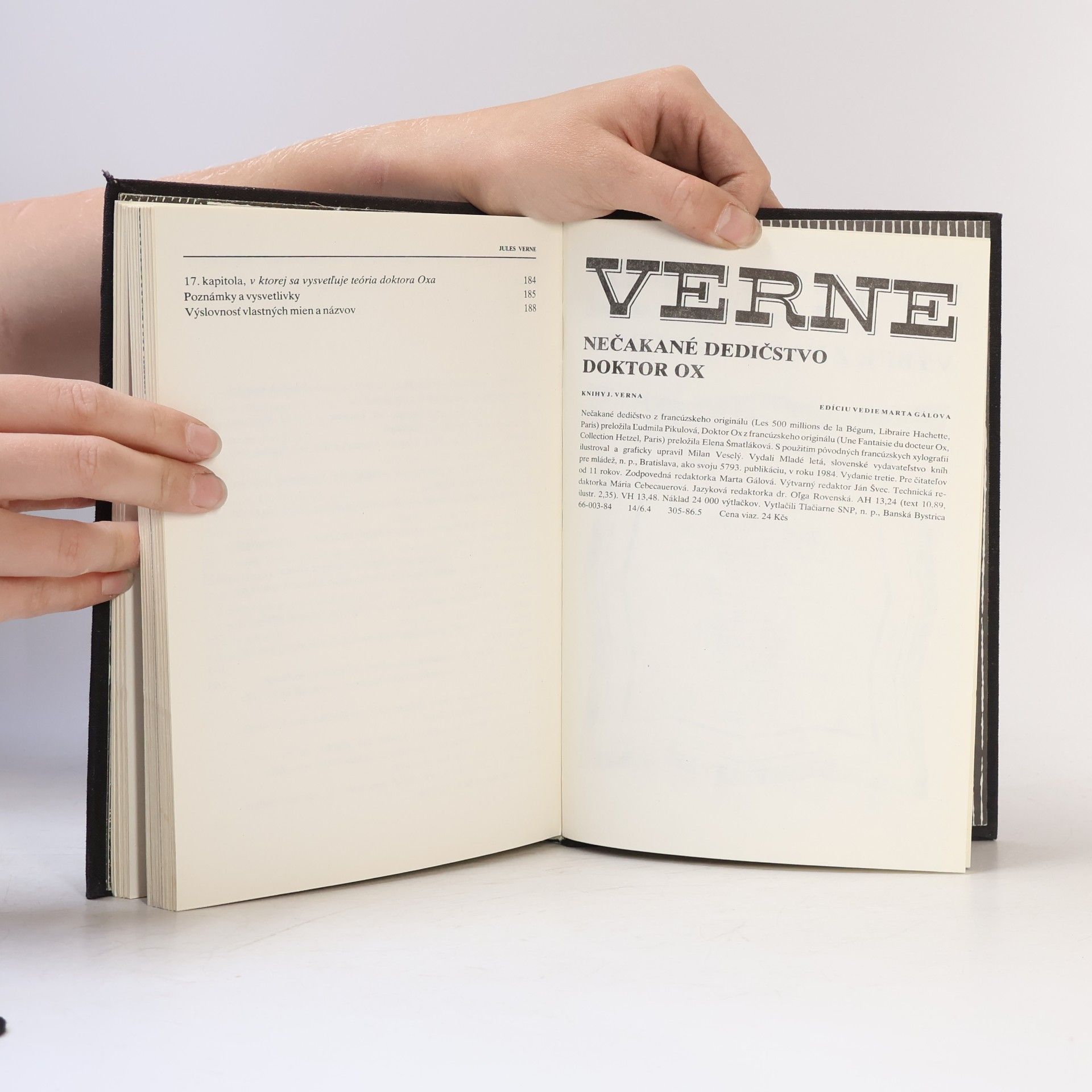 Jules Verne Nečakané dedičstvo. Doktor Ox