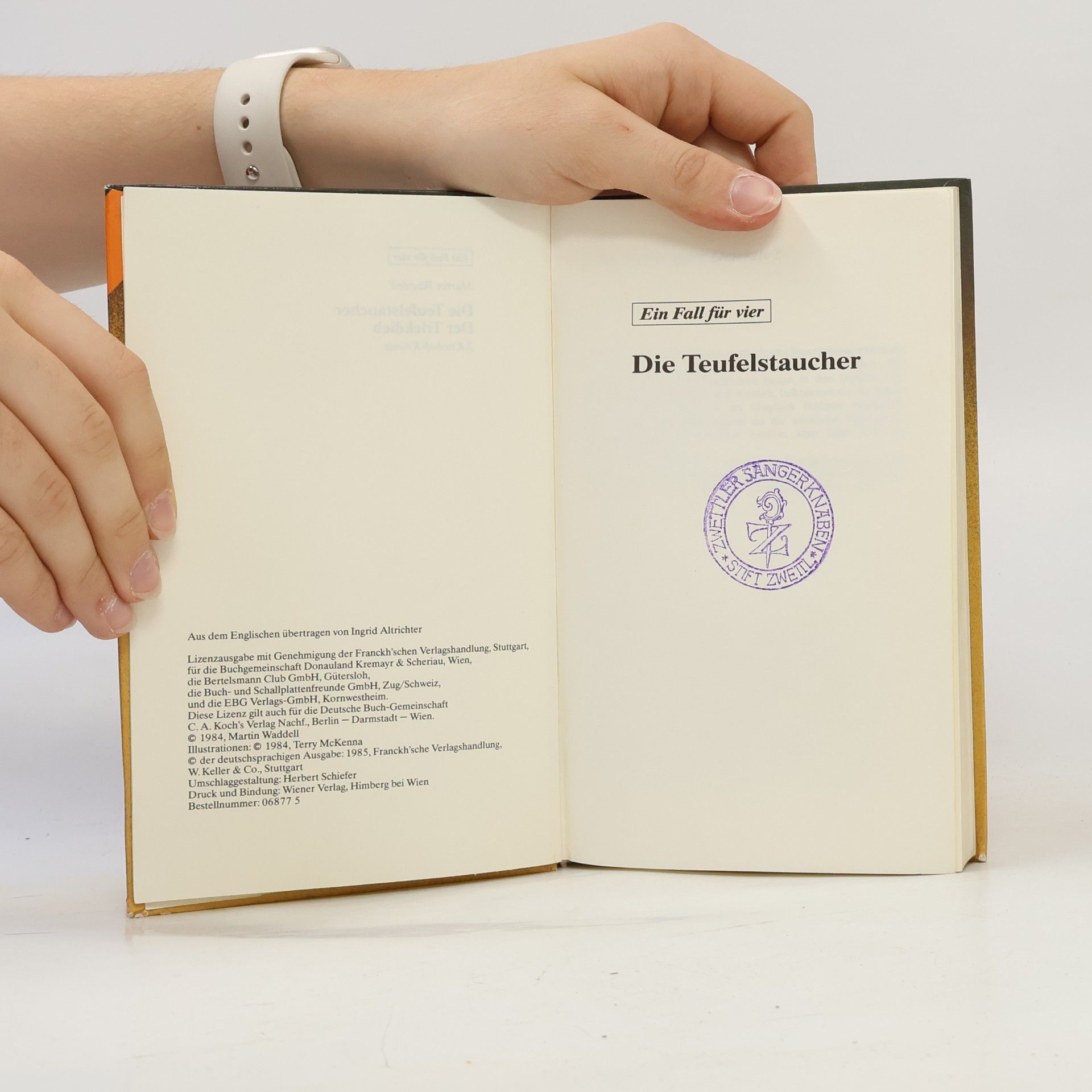 Martin Waddell Die Teufelstaucher. Der Trickdieb