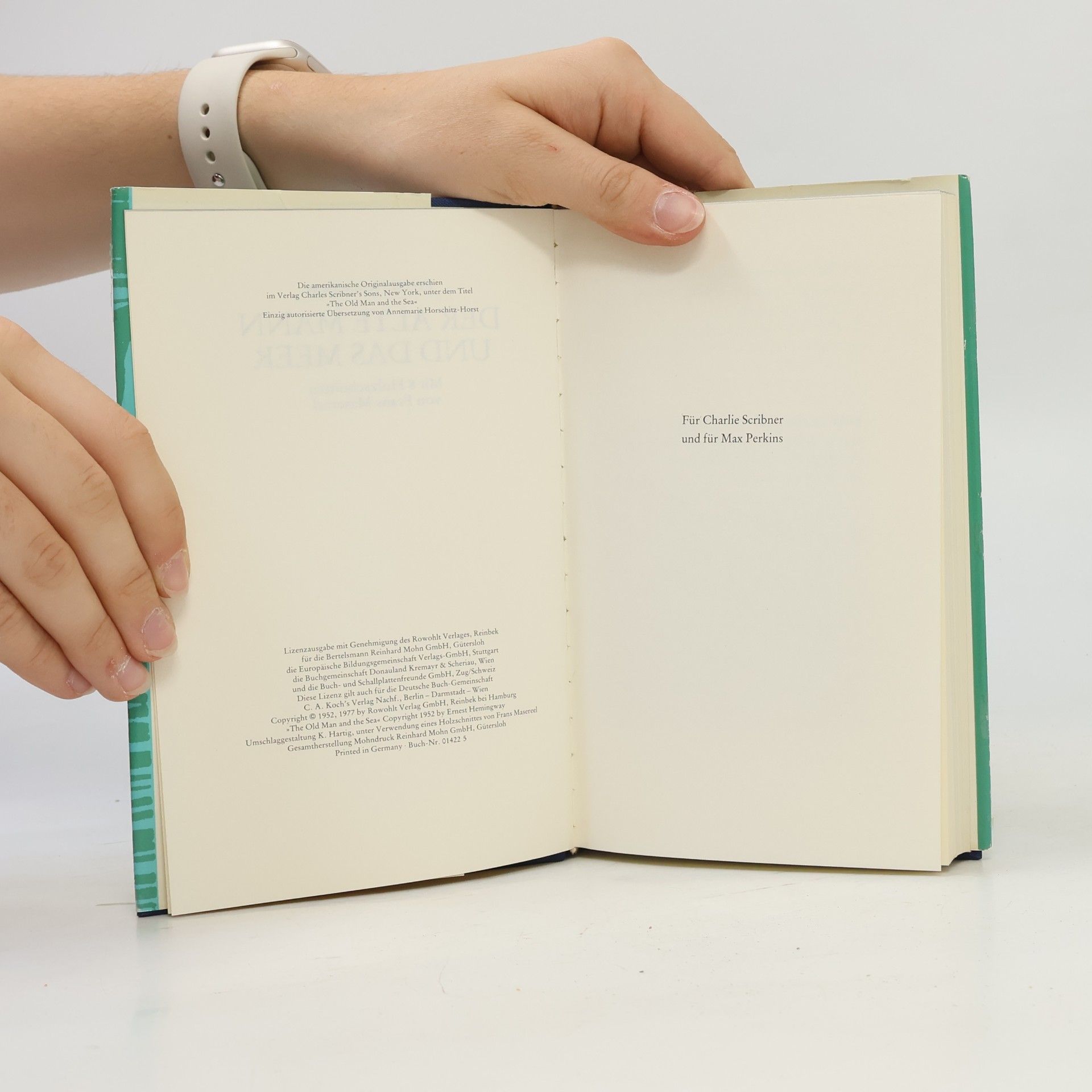 Ernest Hemingway Der Alte Mann und das Meer