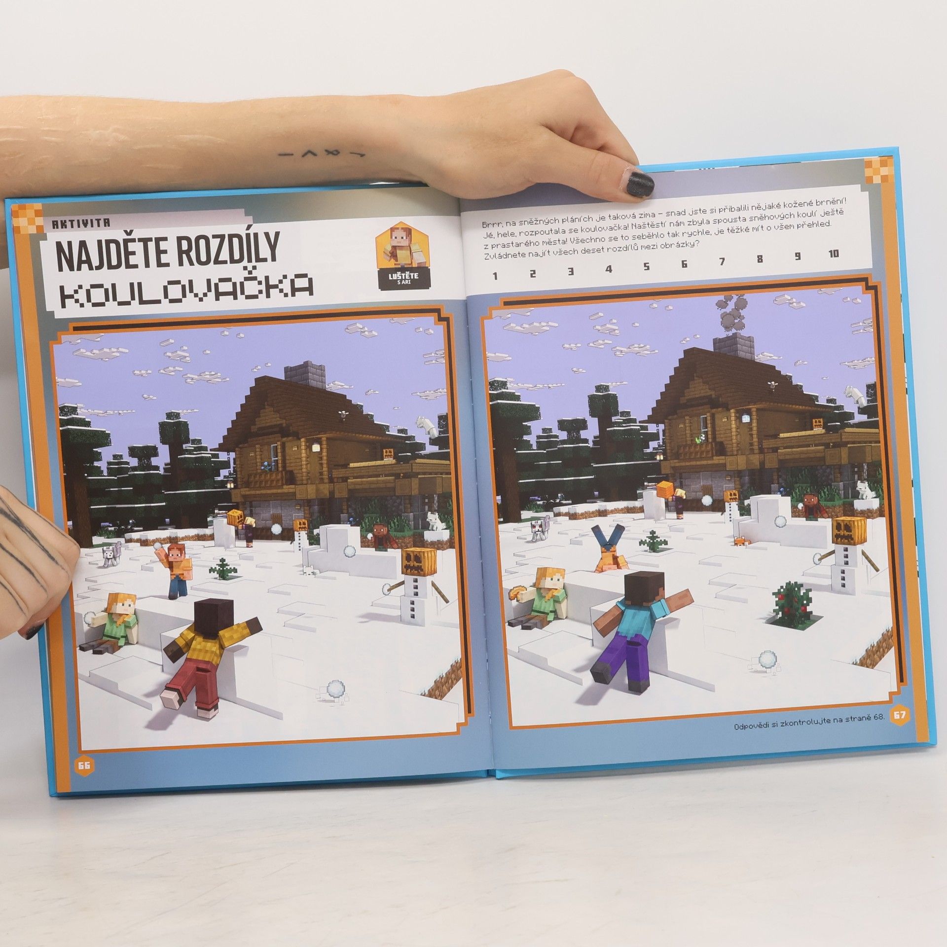 Vilém Zavadil Minecraft - Knížka zábavy na celý rok