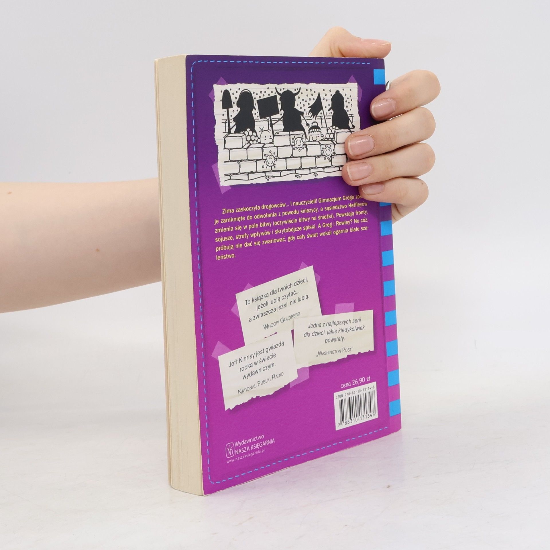 Jeff Kinney Dziennik Cwaniaczka 13 Jak po lodzie