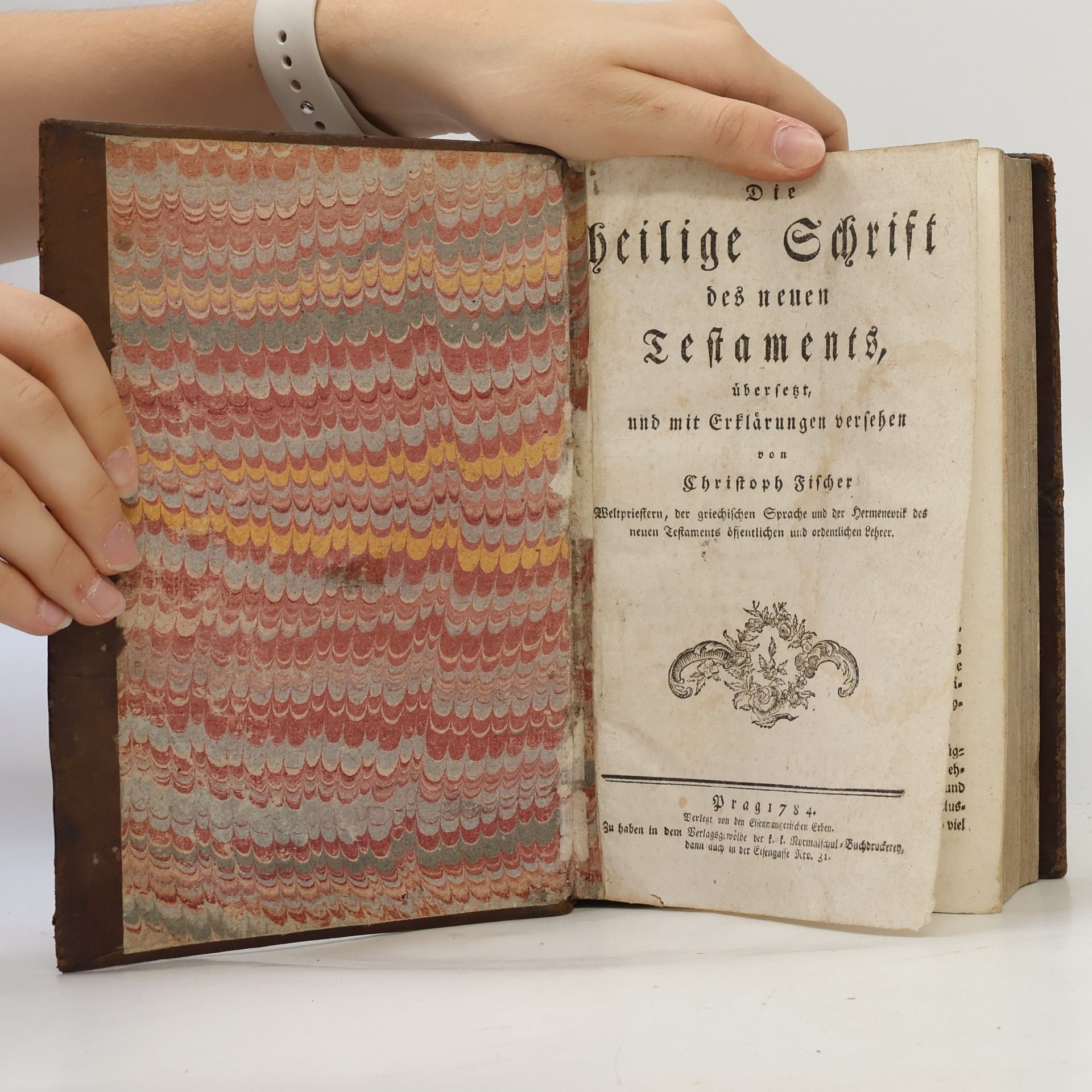 Christoph Fischer Die heilige Schrift des neuen Testaments, übersetzt, und mit Erklärungen versehen