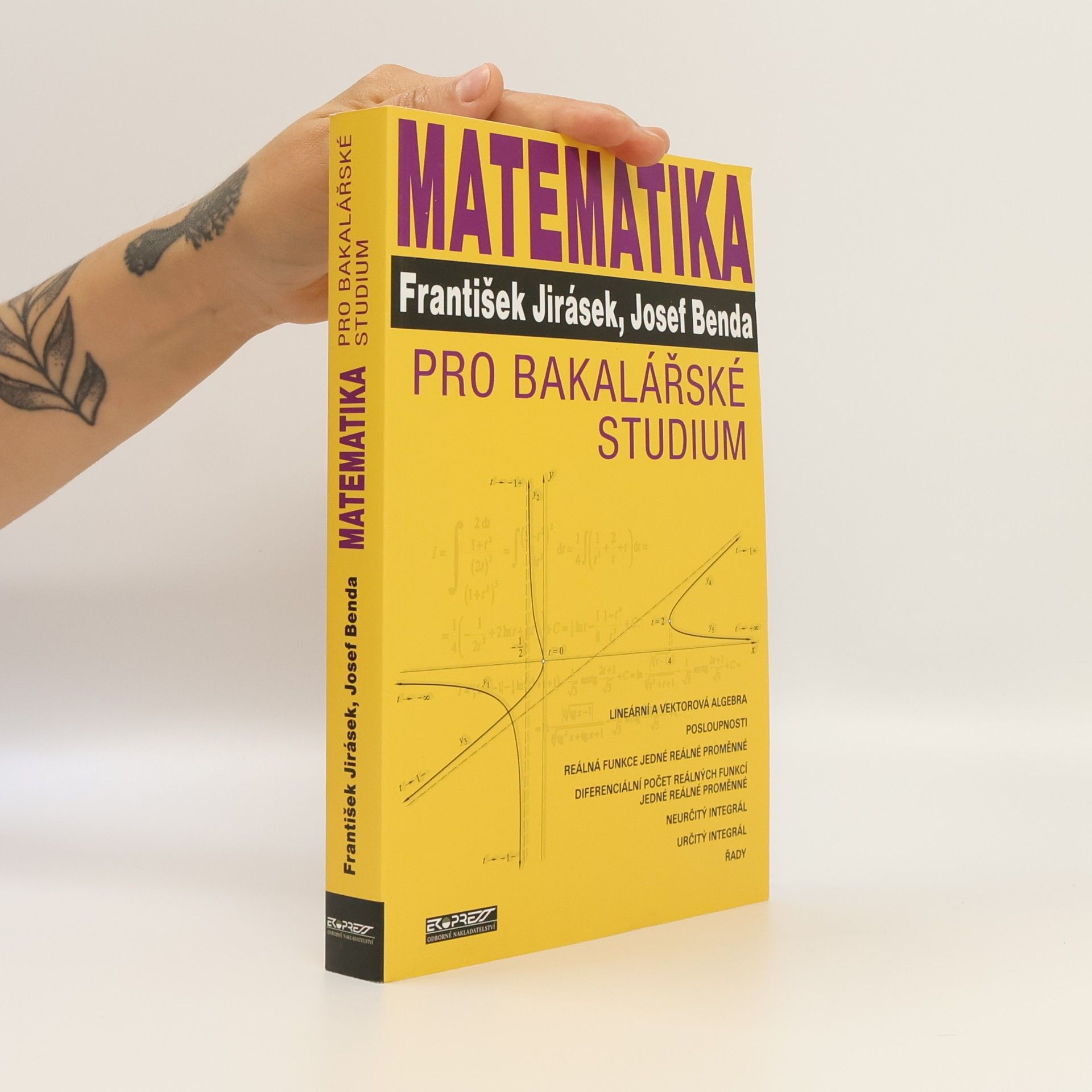 Josef Benda Matematika pro bakalářské studium