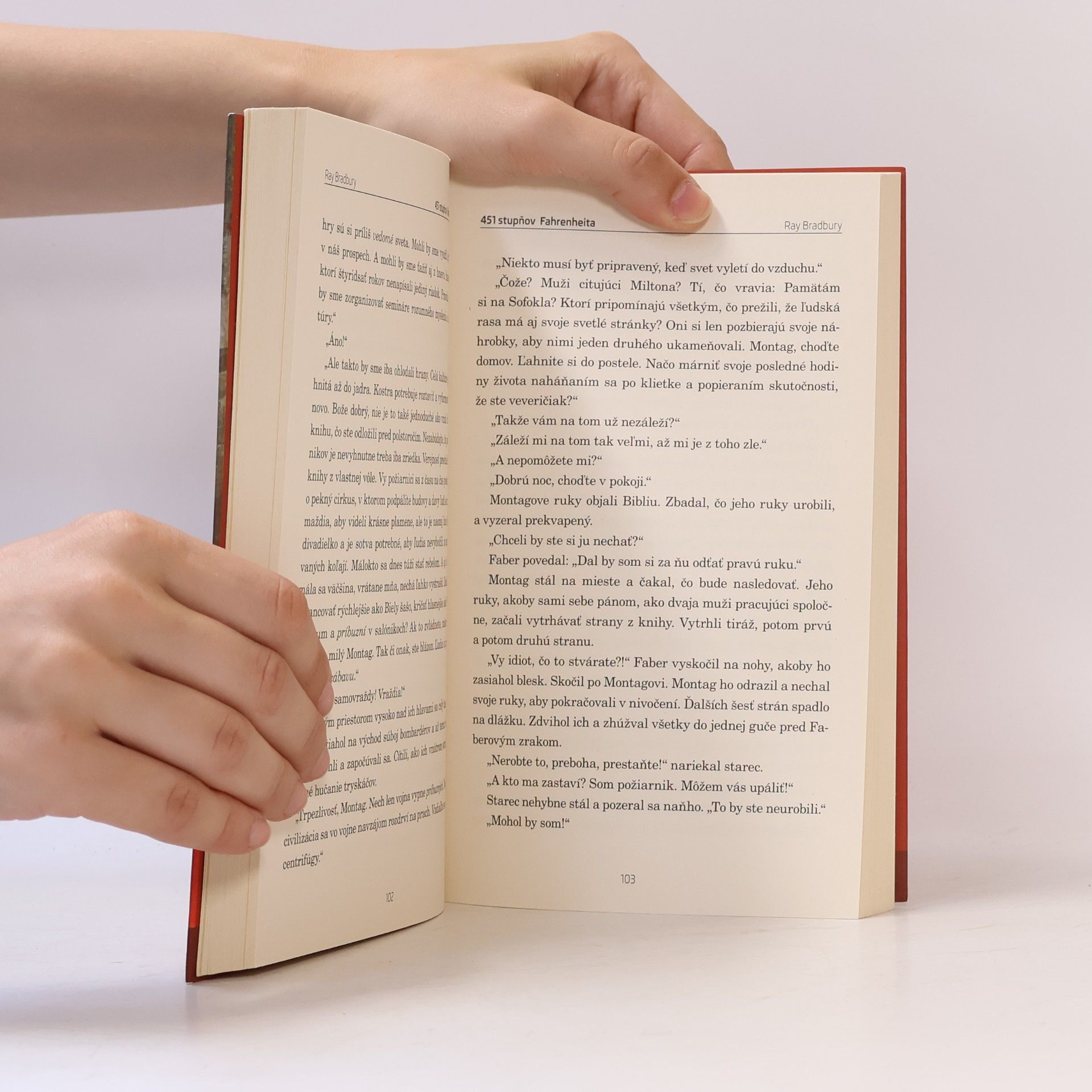 Ray Bradbury 451 stupňov Fahrenheita