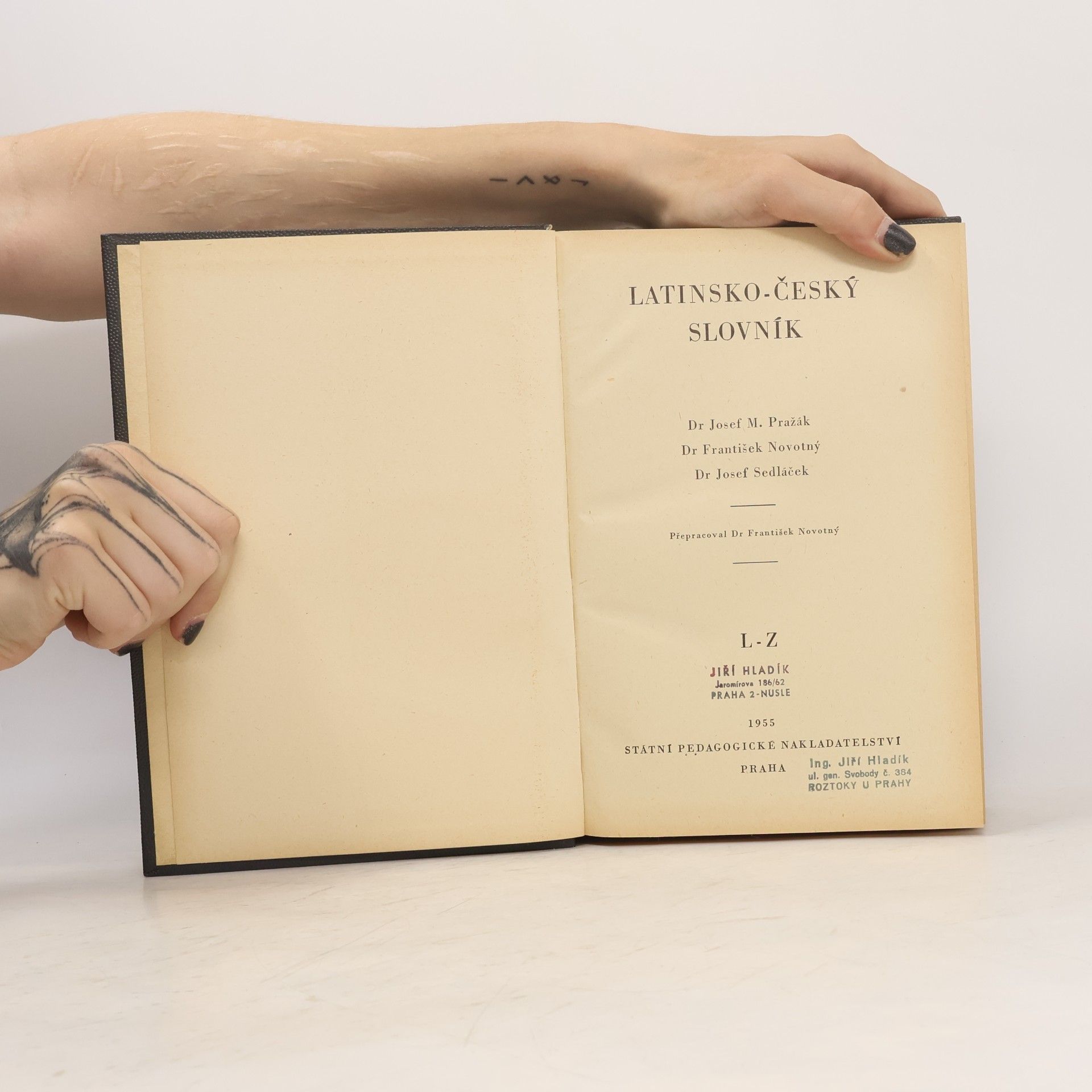 Various authors Latinsko-český slovník L-Z
