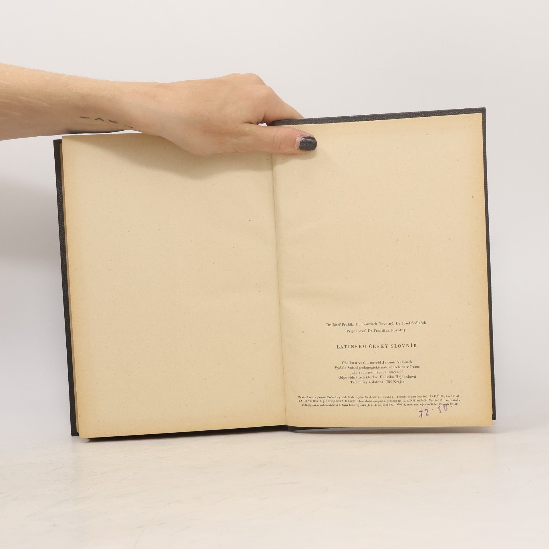 Various authors Latinsko-český slovník L-Z