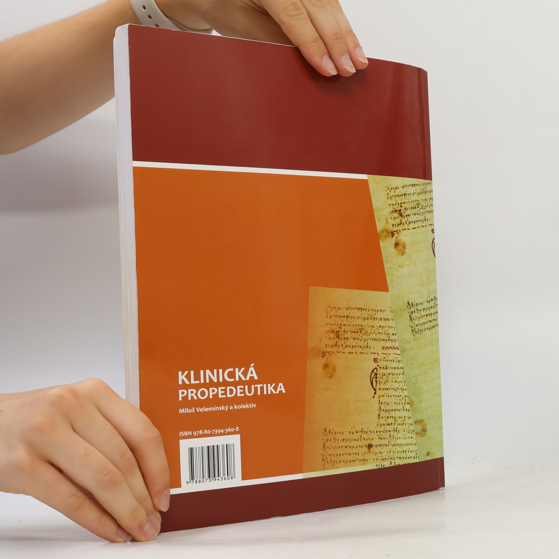 Miloš Velemínský Klinická propedeutika