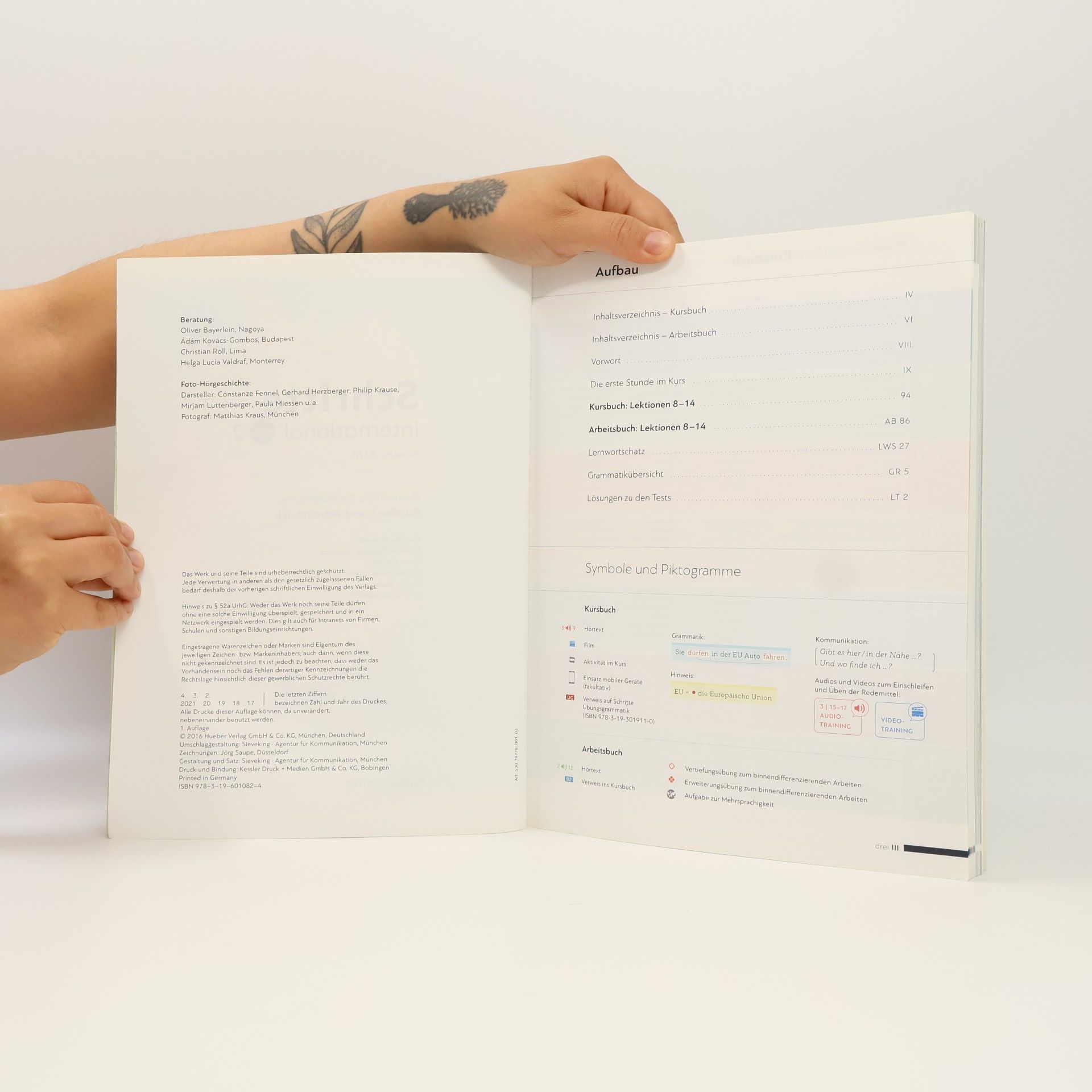 Autores varios Schritte international Neu 2. Niveau A1.2. Kurs- und Arbeitsbuch
