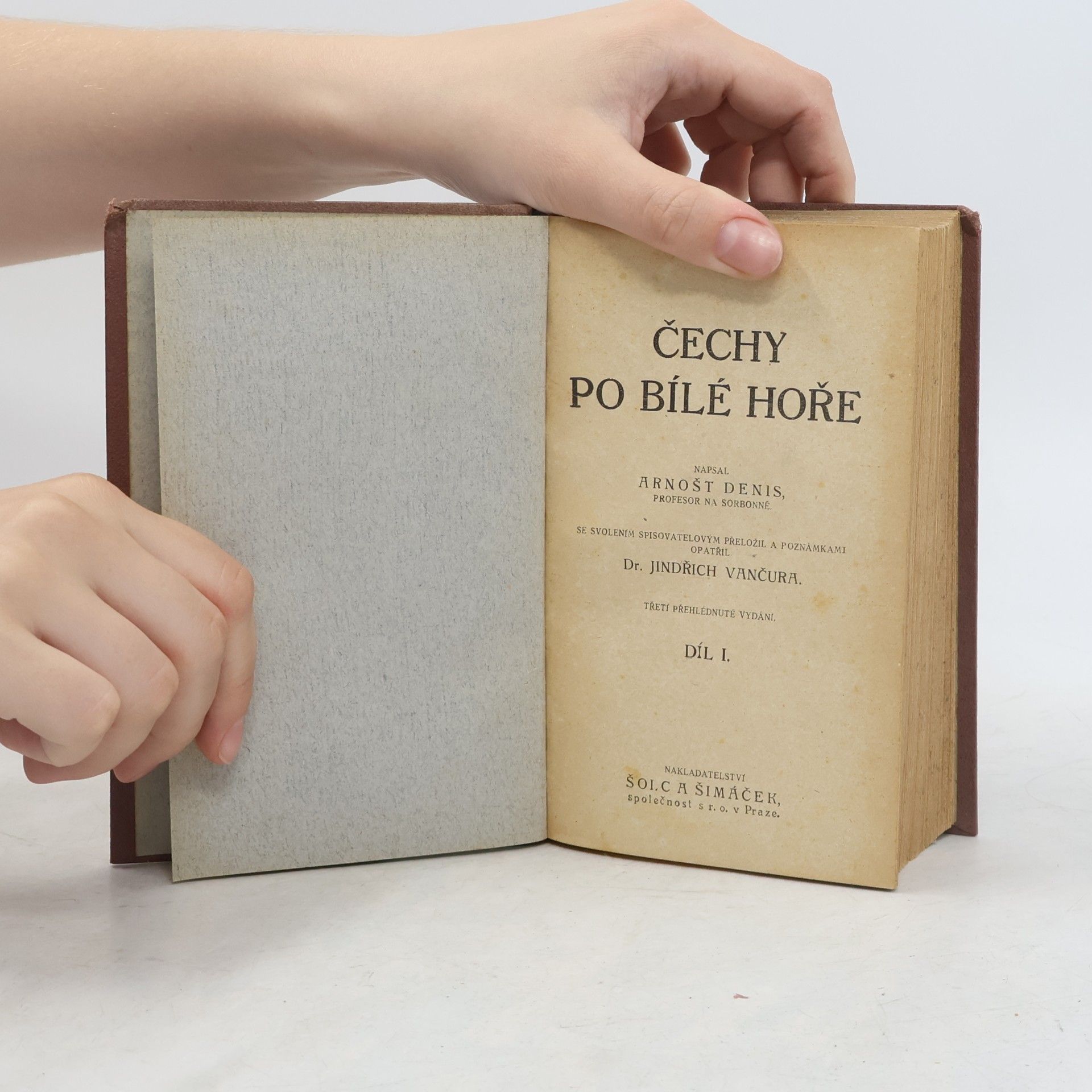 Arnošt Denis Čechy po bílé hoře I.