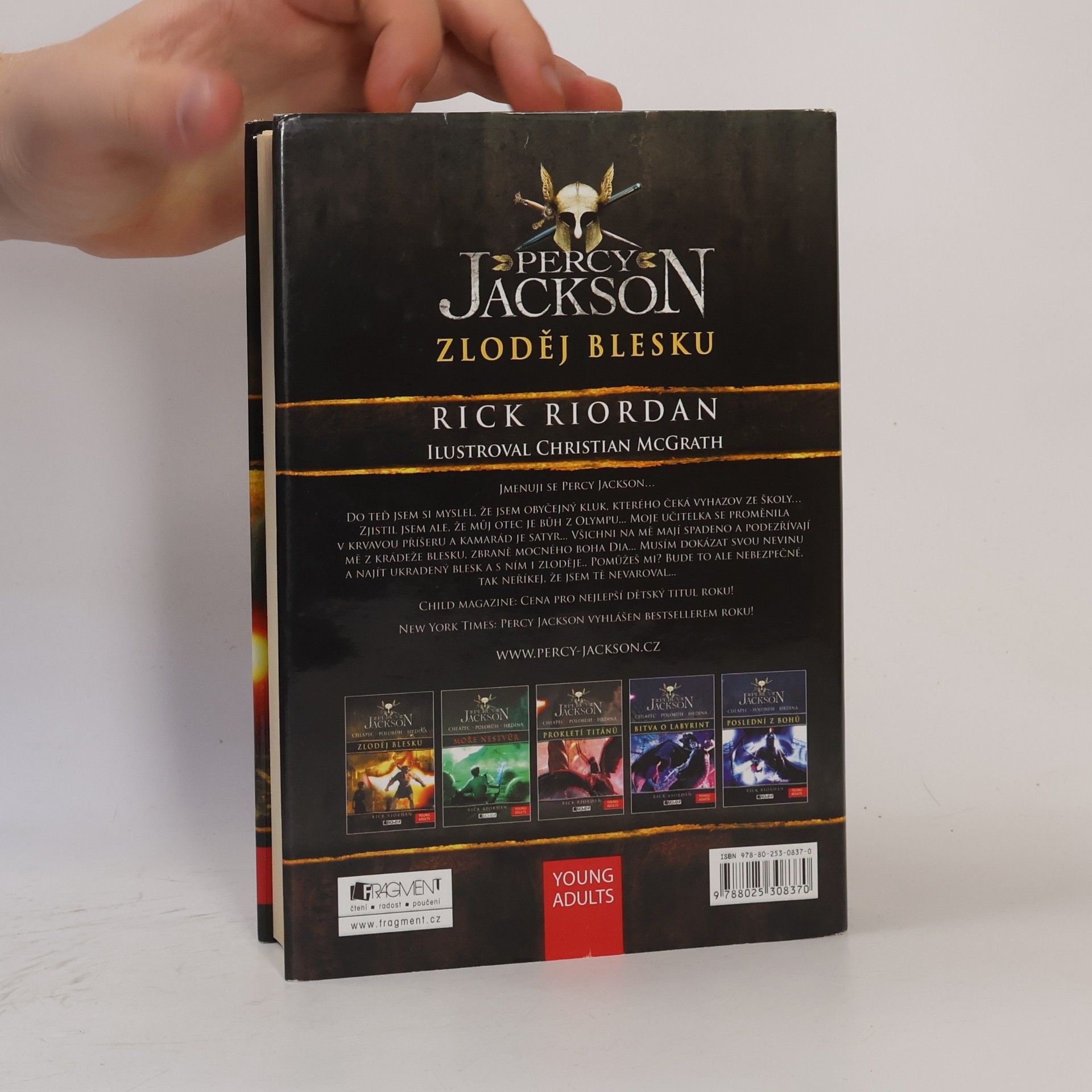 Rick Riordan Percy Jackson. Zloděj blesku