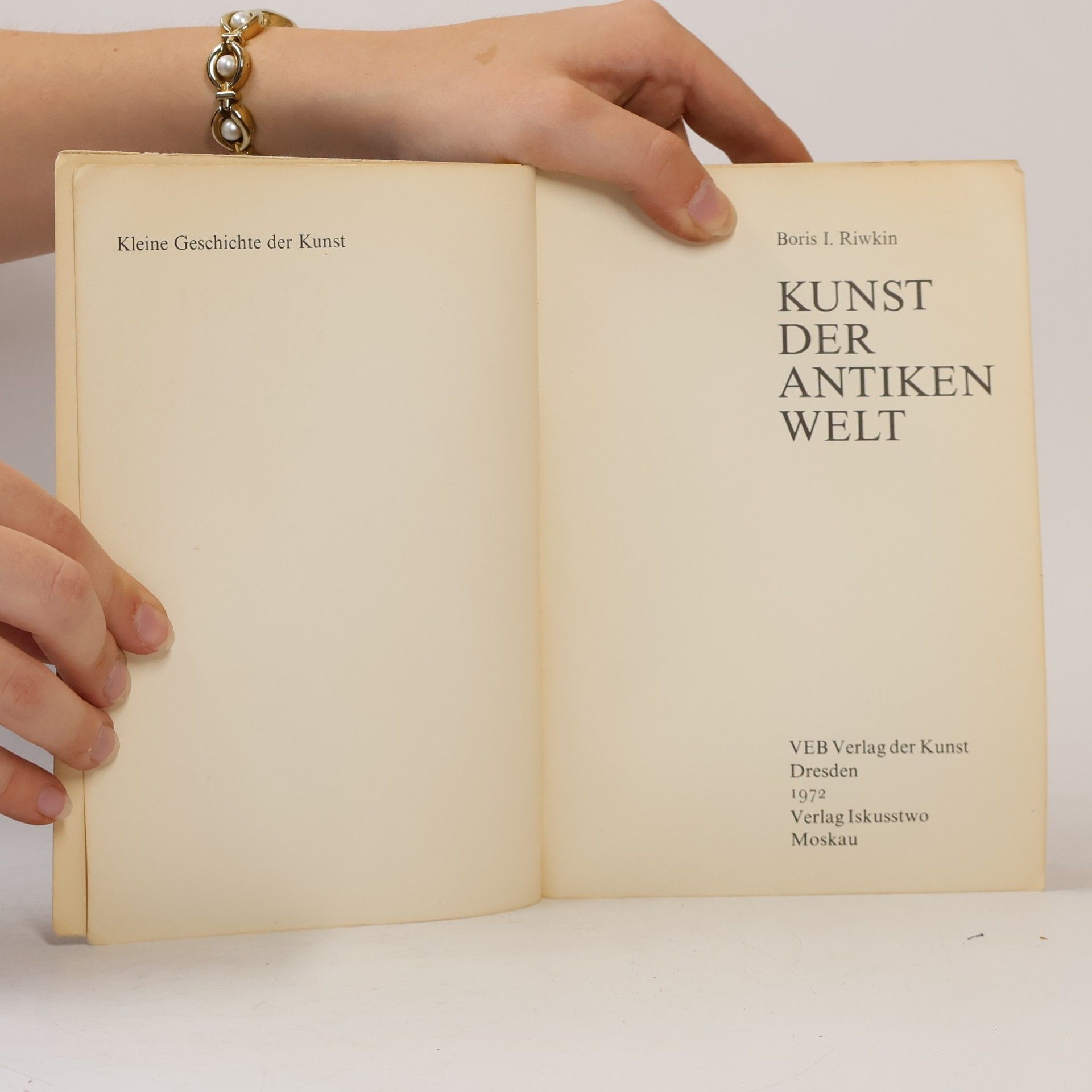 Boris I Riwkin Kunst der antiken welt