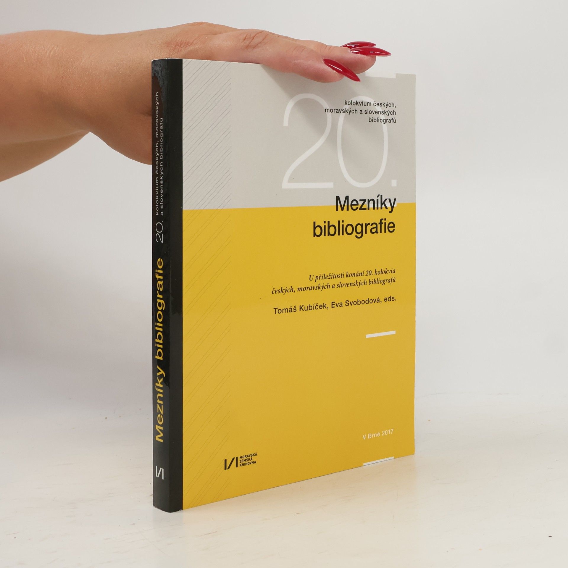 Eva Svobodová Mezníky bibliografie