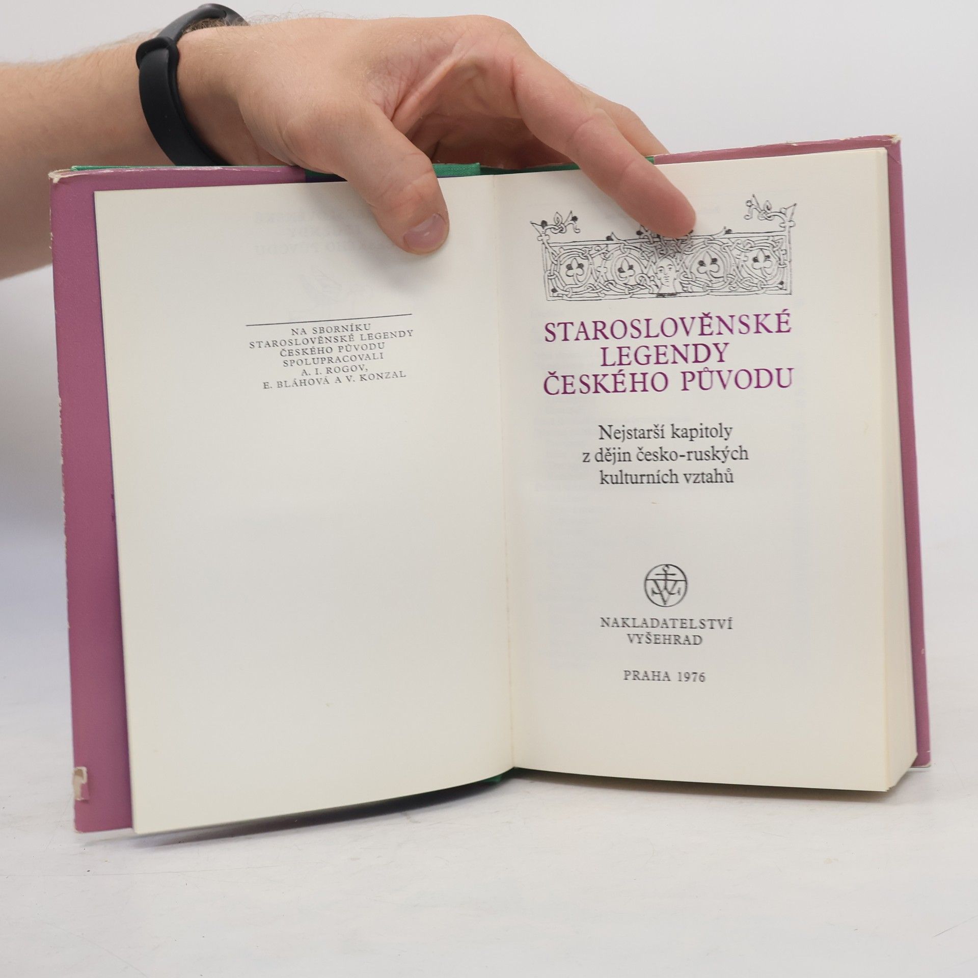 Autores varios Staroslověnské legendy českého původu