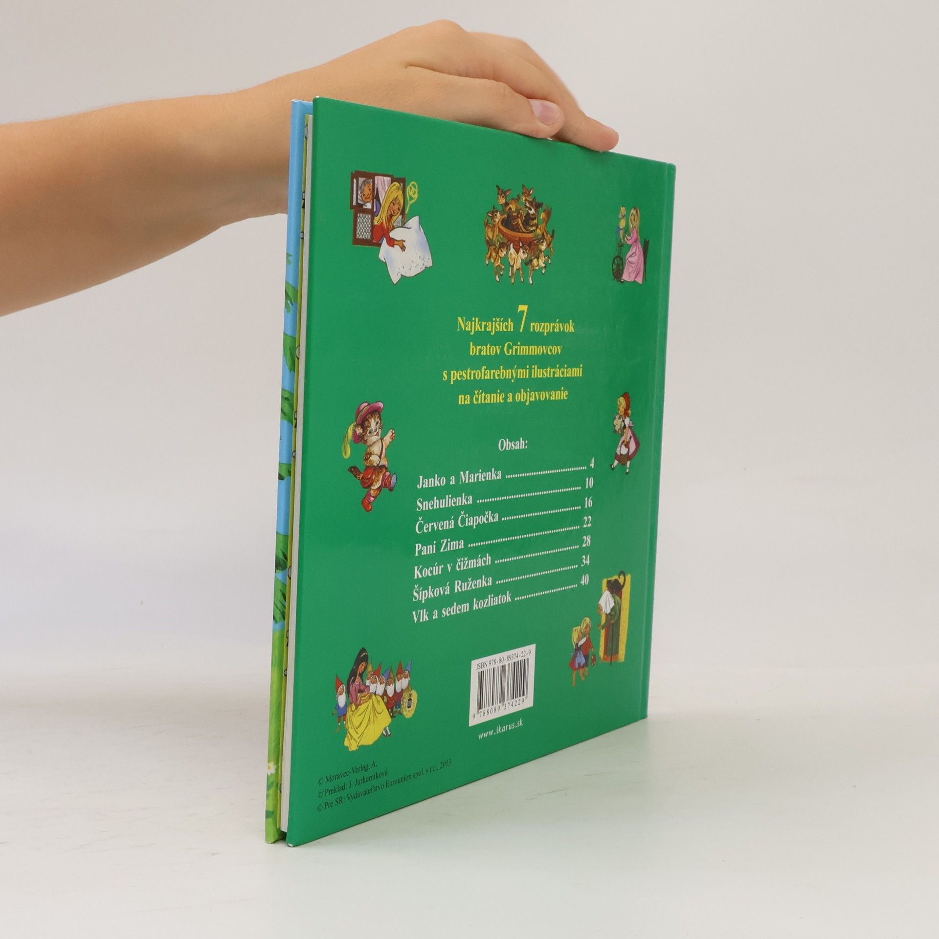 Jacob Grimm Moja rozprávková chalúpka