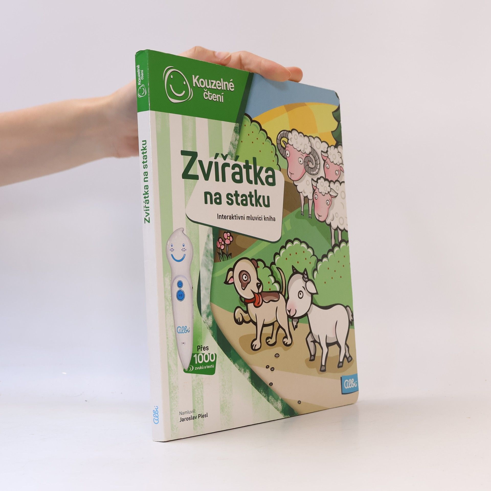 Zvířátka na statku. Interaktivní mluvící kniha