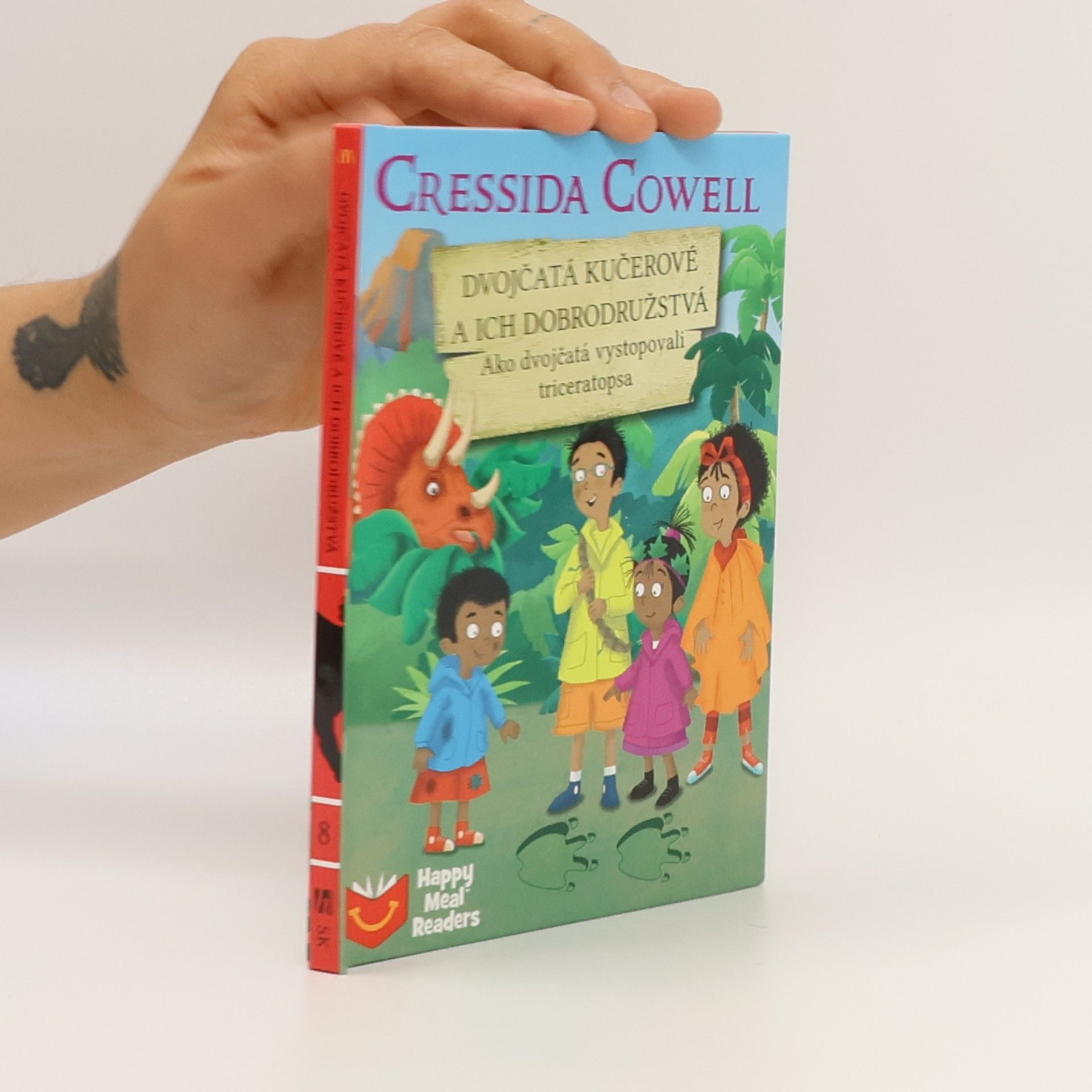Cressida Cowell Dvojčatá Kučerové a ich dobrodružstvá. Ako dvojčatá vystopovali triceratopsa