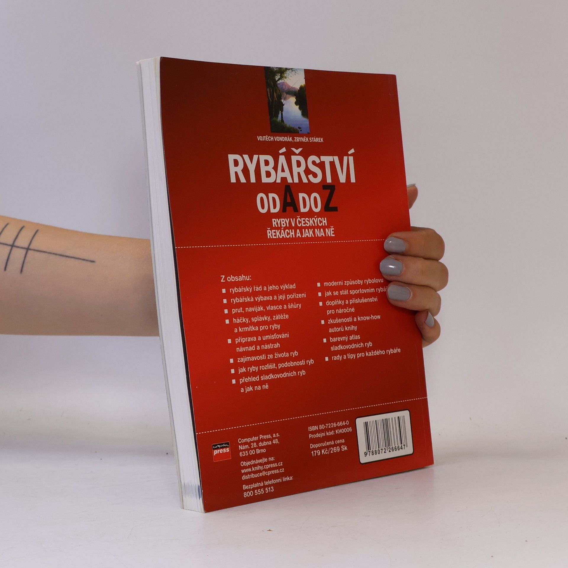 Vojtěch Vondrák Rybářství od A do Z. Ryby v českých řekách a jak na ně