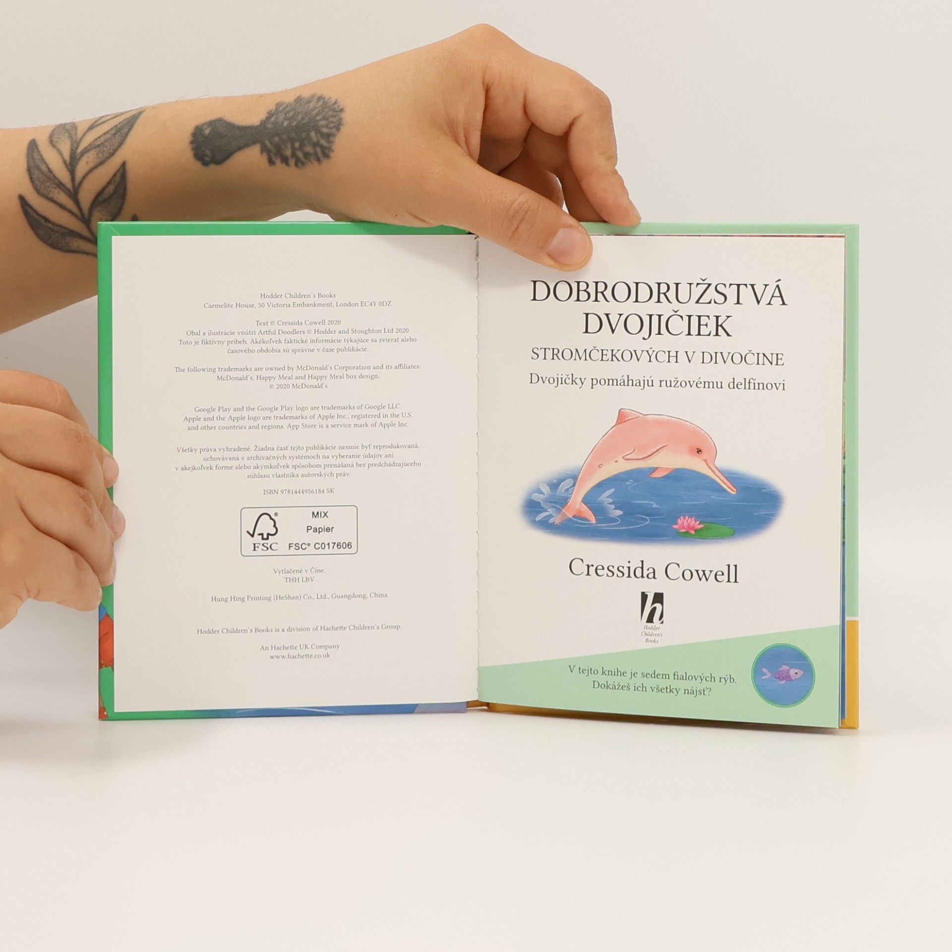 Cressida Cowell Dobrodružstvá dvojičiek stromčekových v divočině