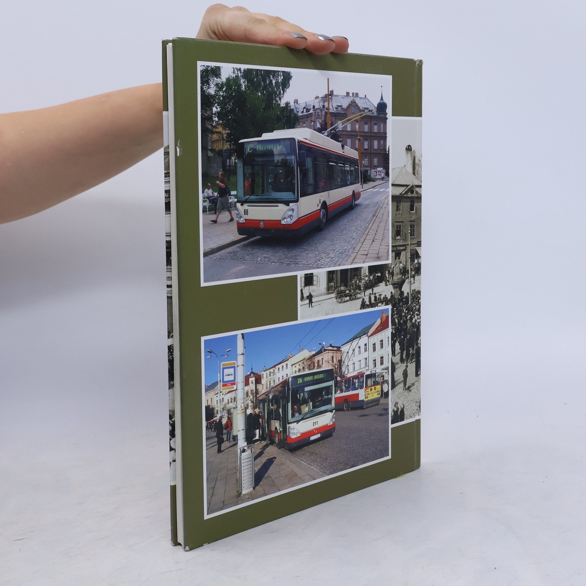 Bajer Jan Povídání o tramvajích, trolejbusech a také autobusech v Jihlavě 1909-2009