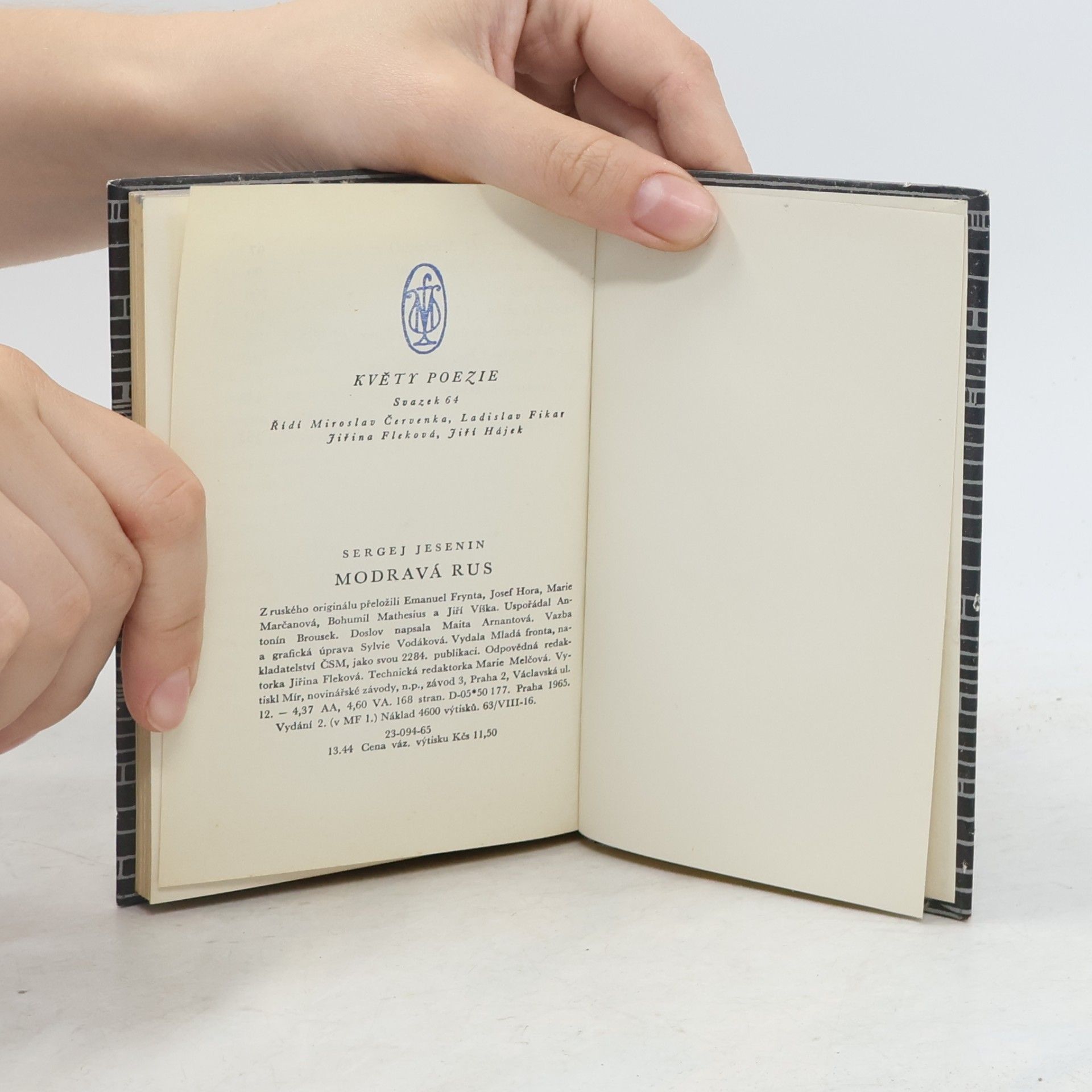 Sergei Alexandrowitsch Jessenin Modravá Rus