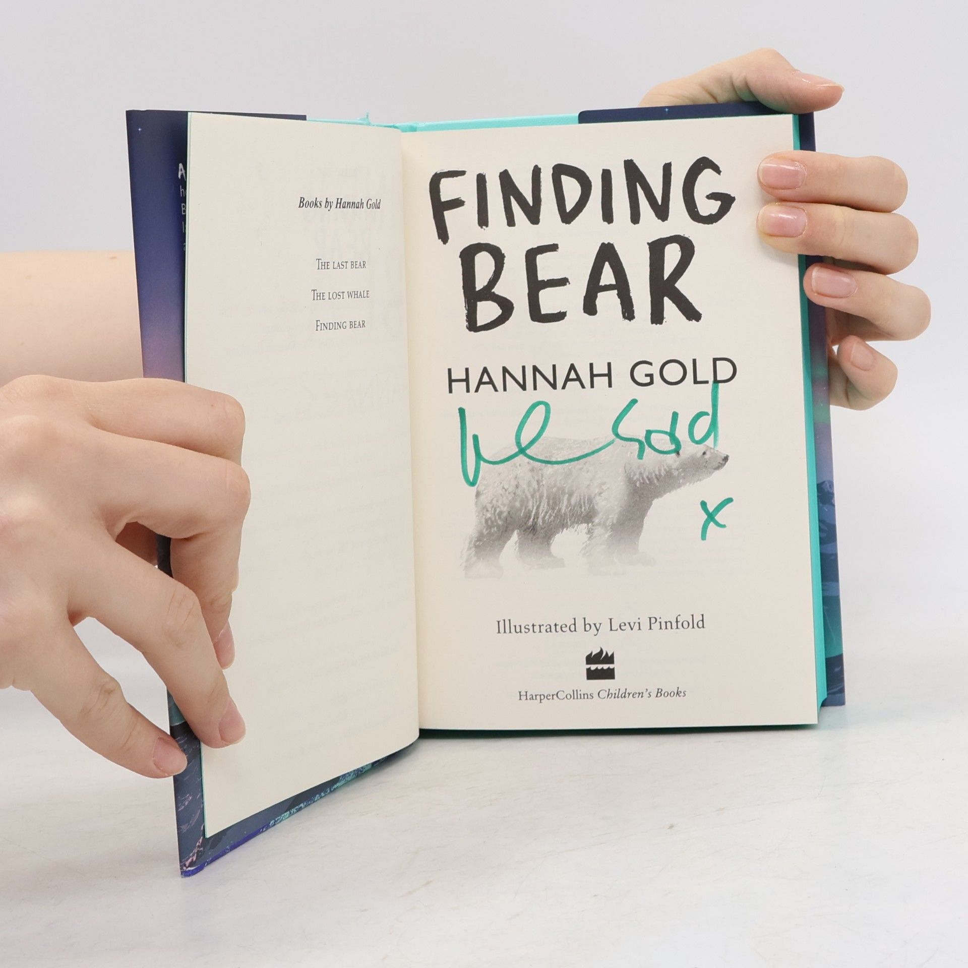 Hannah Gold Finding Bear