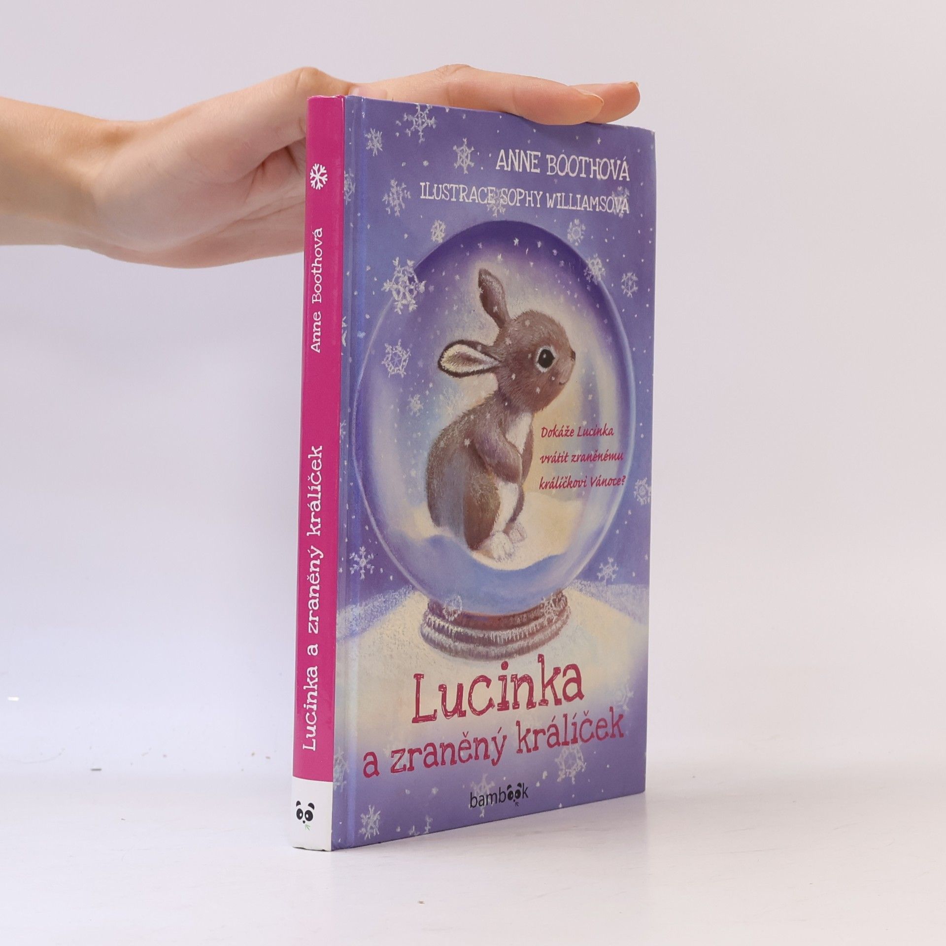 Lucinka a zraněný králíček