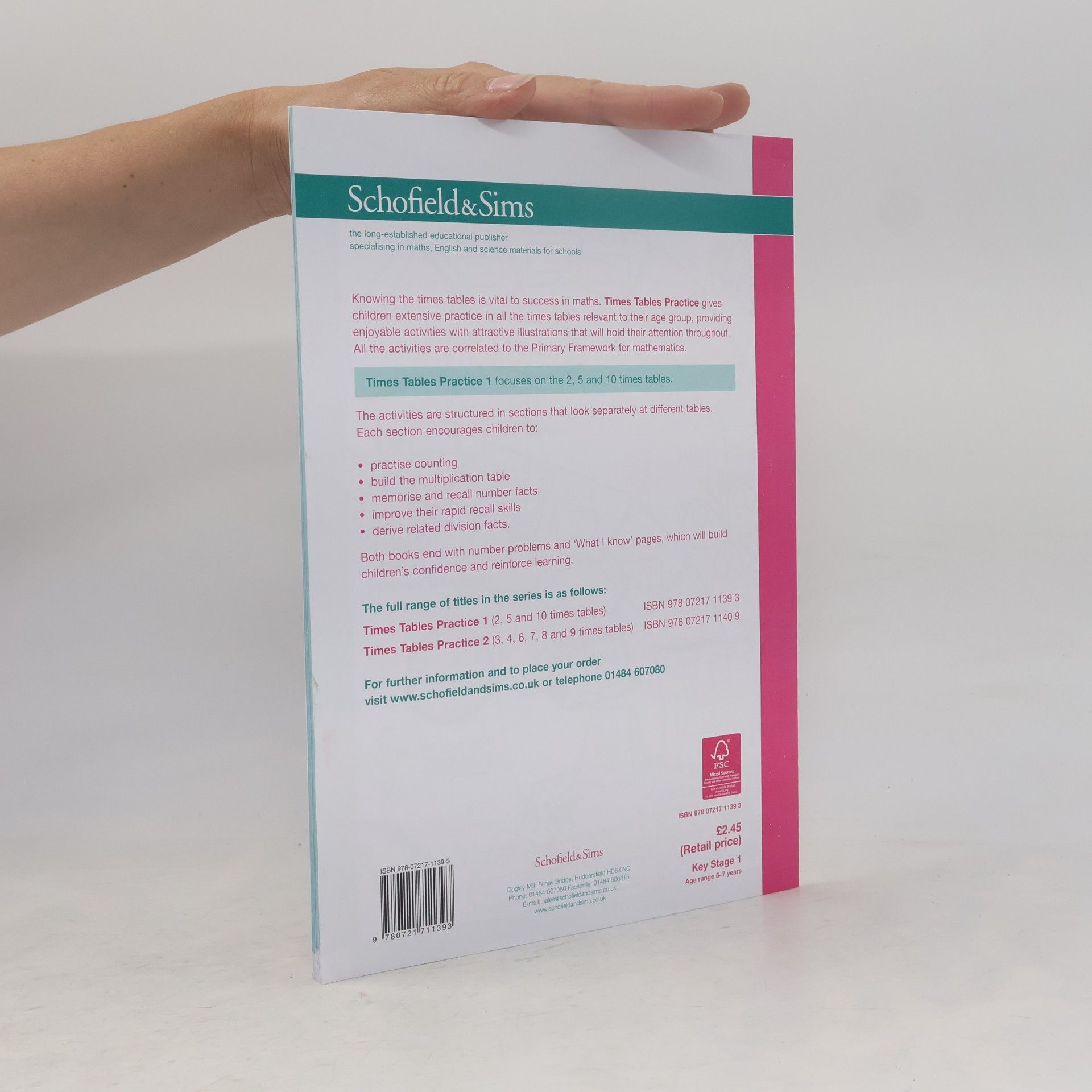 Ann Montague-Smith Times Tables Practice Book 1