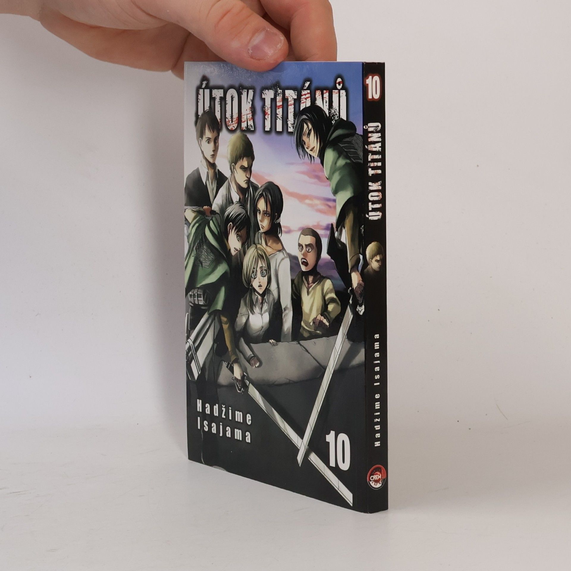 Hajime Isayama Útok titánů. 10