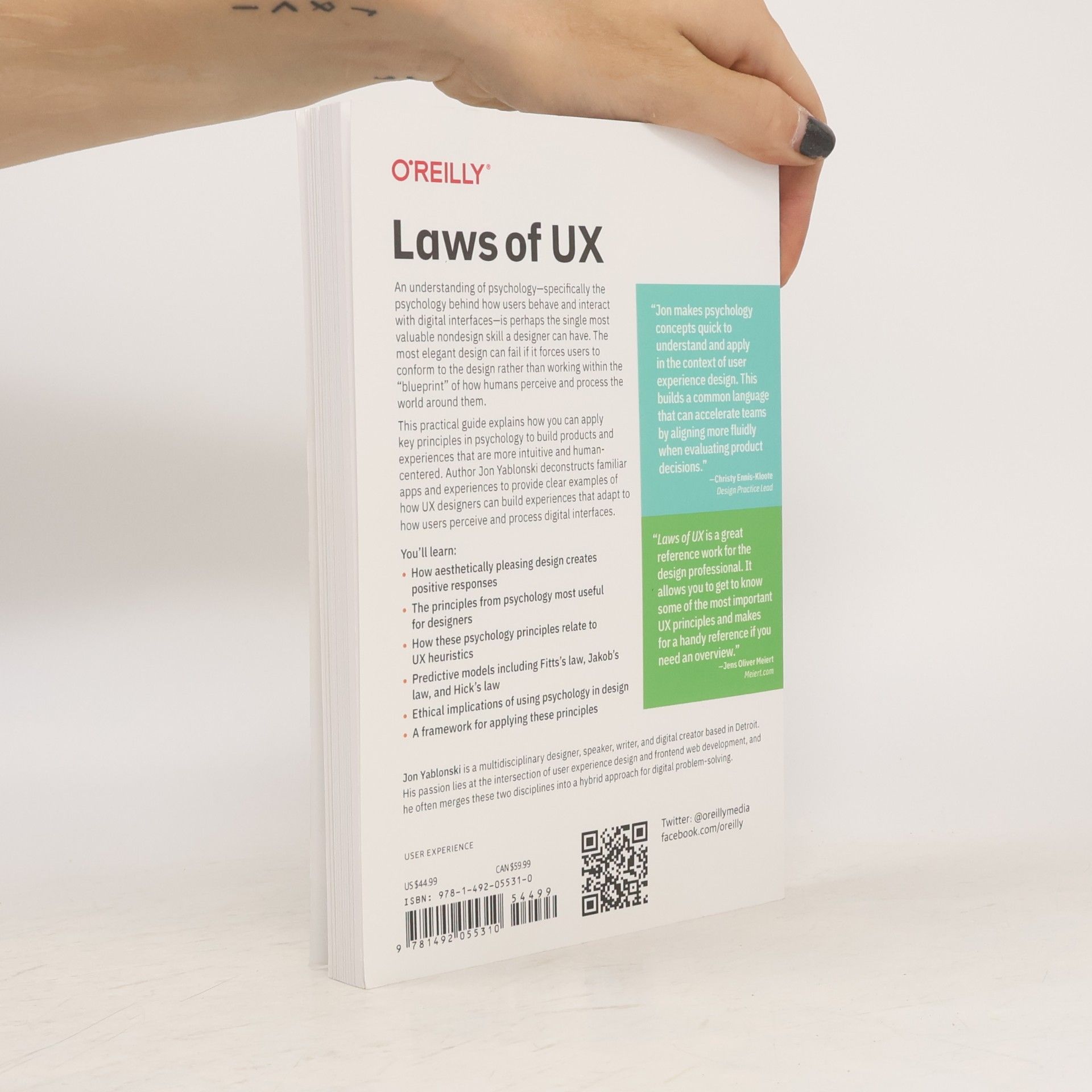 Jon Yablonski Laws of UX