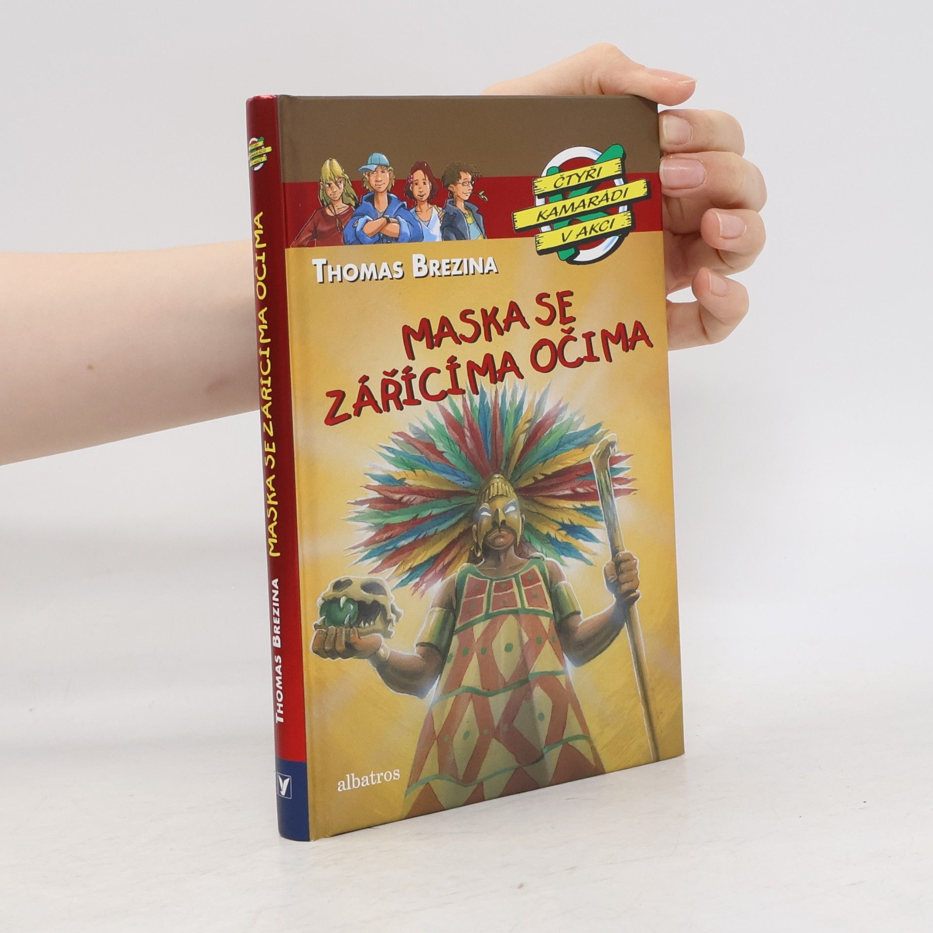 Thomas Brezina Čtyři kamarádi v akci. Maska se zářícíma očima