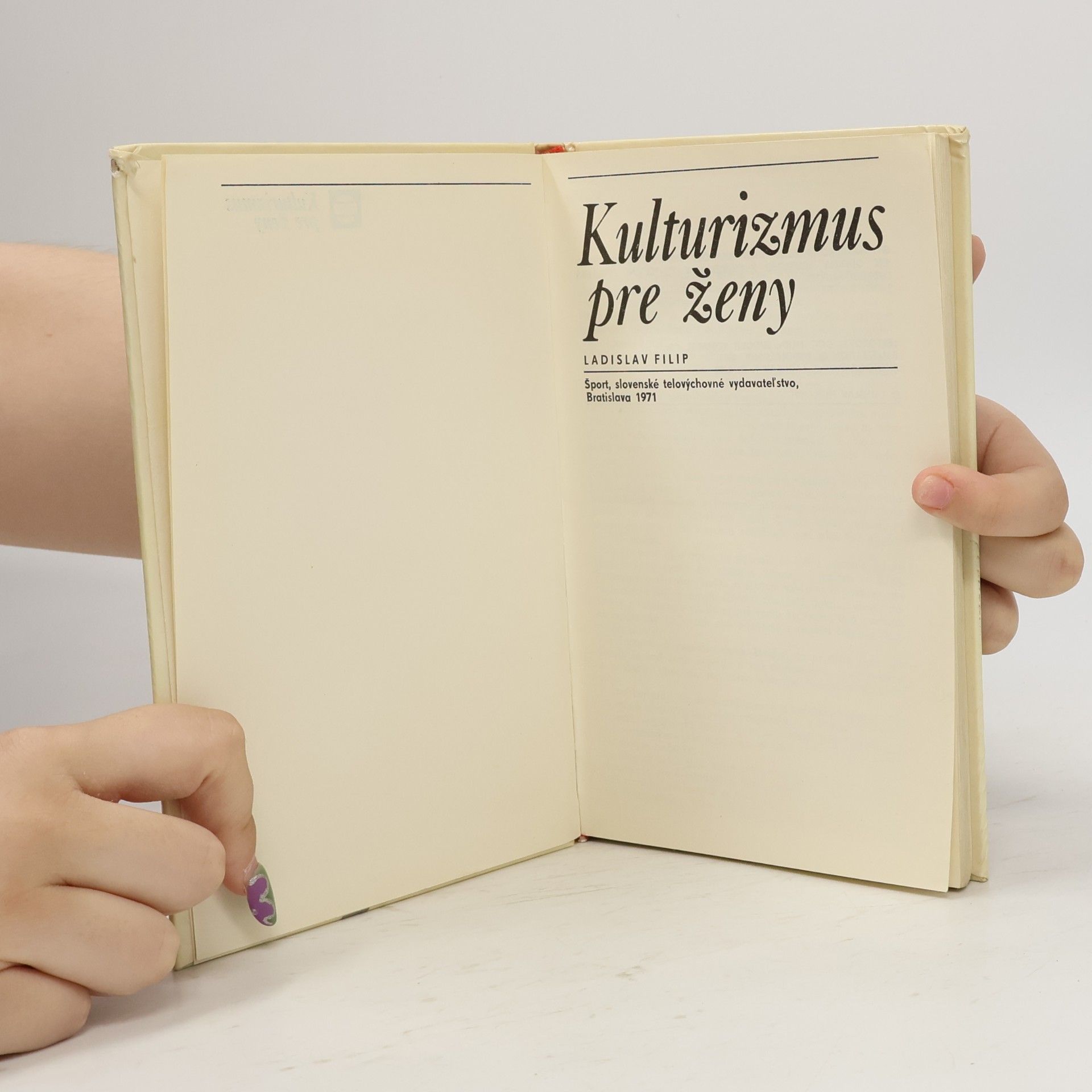 Ladislav Filip Kulturizmus pre ženy