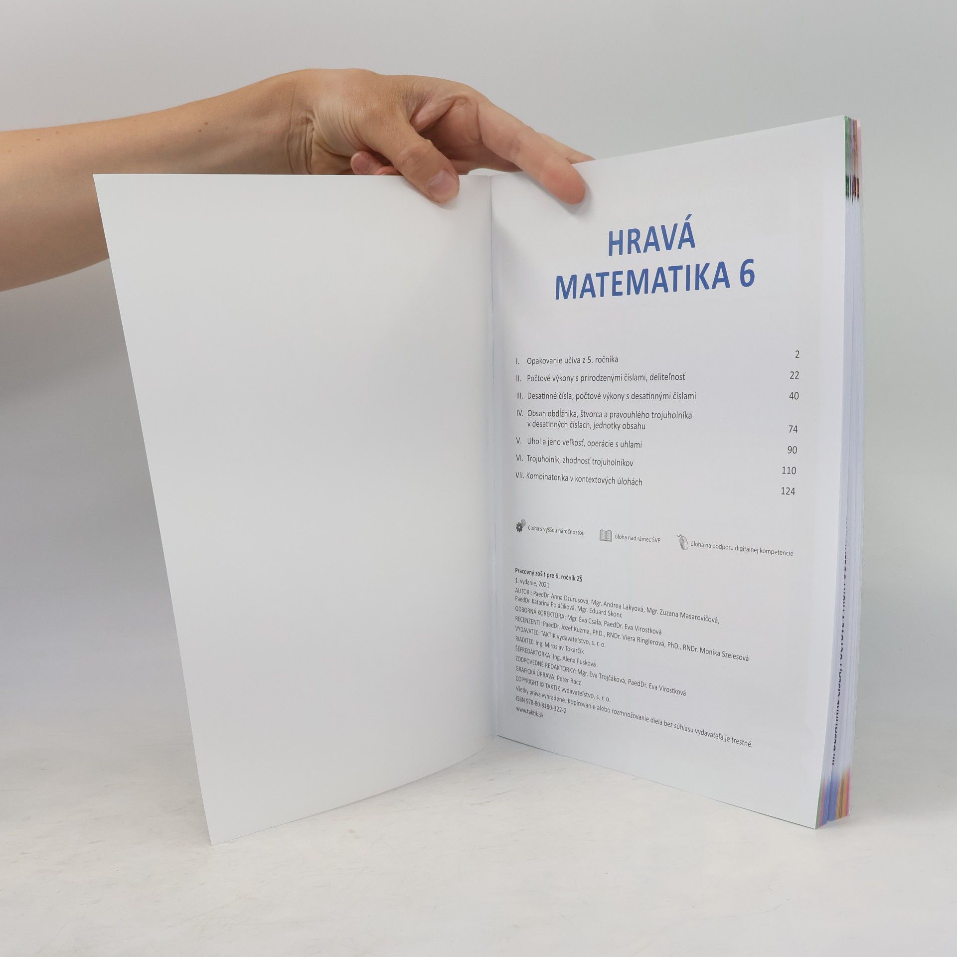 Anna Dzurusová Hravá matematika 6