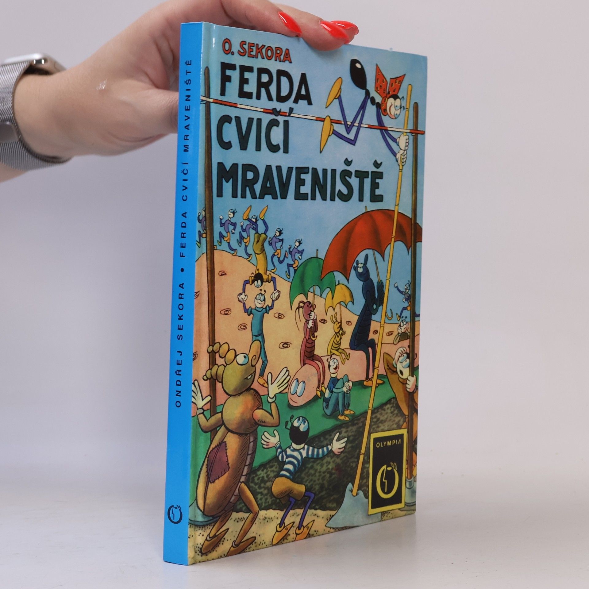 Ondřej Sekora Ferda cvičí mraveniště