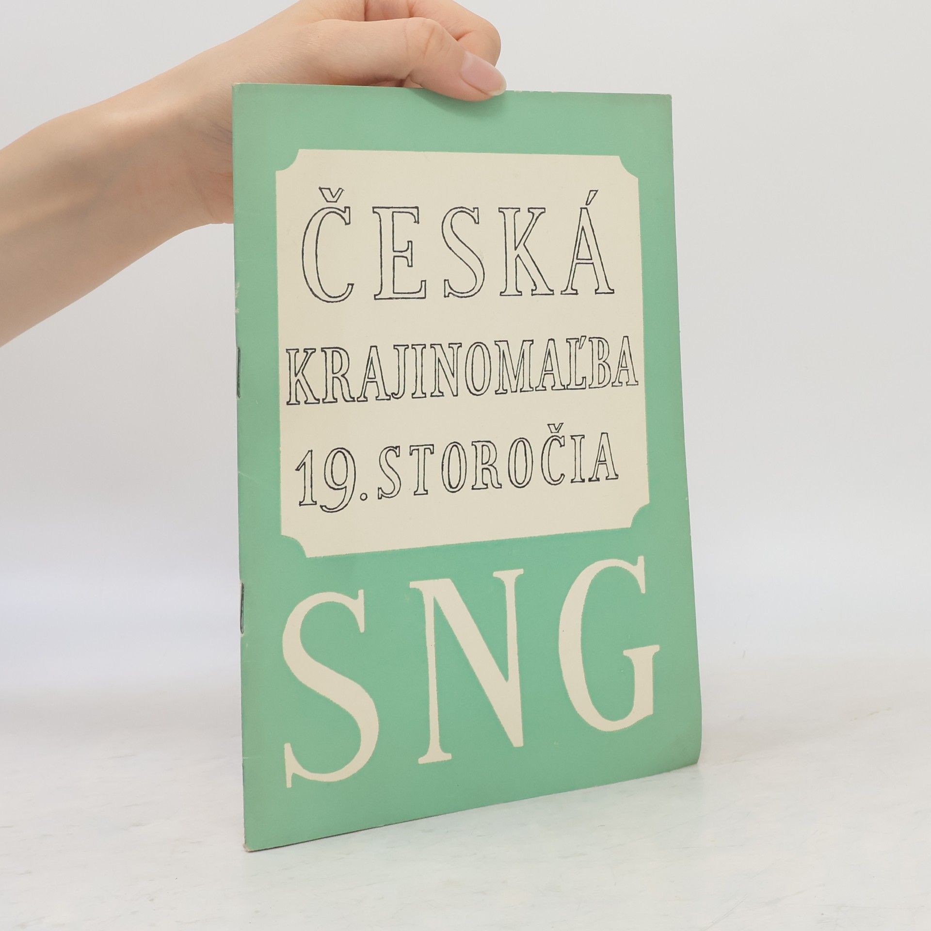 Collectif d'auteurs Česká krajinomaľba 19. storočia