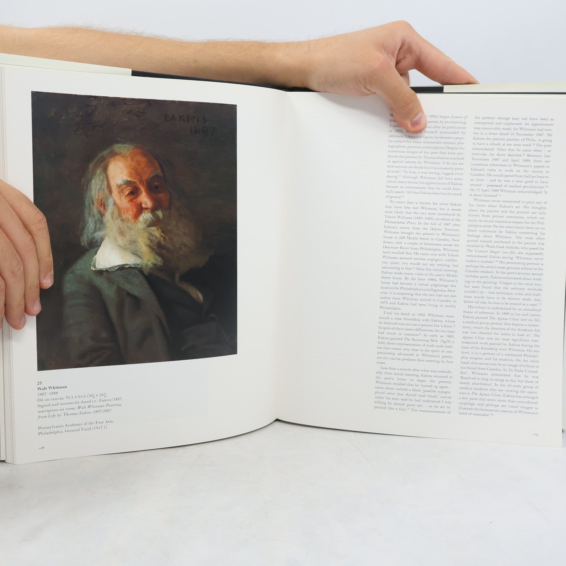 John Wilmerding Thomas Eakins (1844-1916) And The Heart Of American Life - Published for the Exhibition at the National Portrait Gallery, London, from 8. October 1993 to 23. January 1994