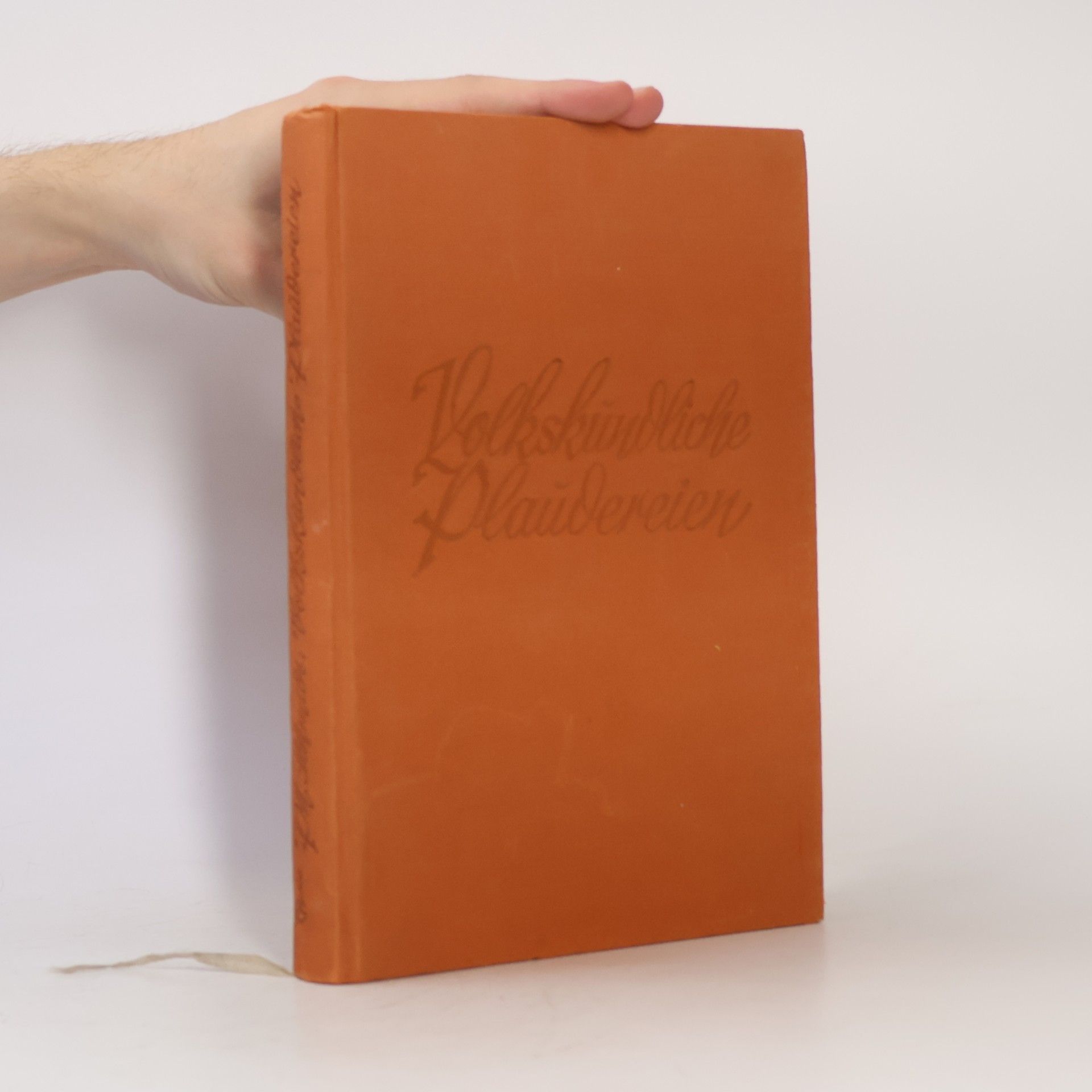 Philipp Schmidt Volkskundliche Plaudereien