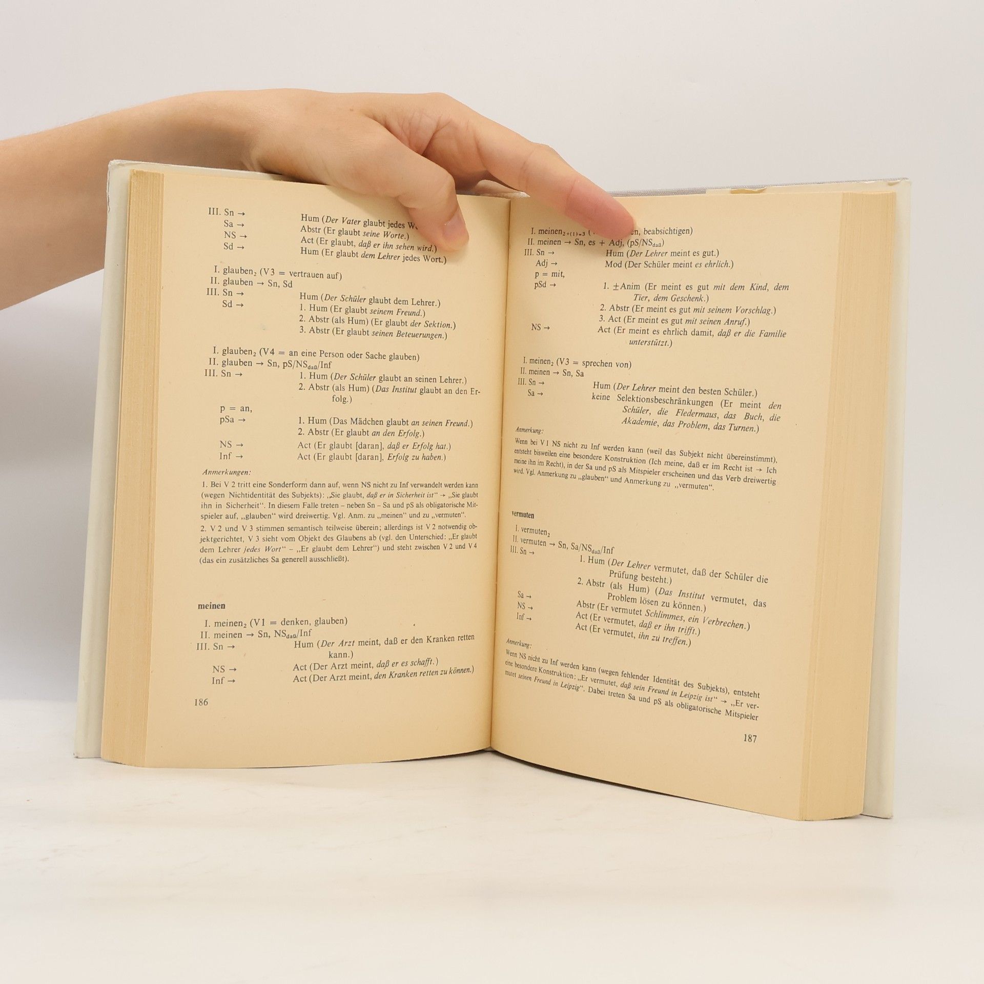 Gerhard Helbig Wörterbuch zur Valenz und Distribution deutscher Verben
