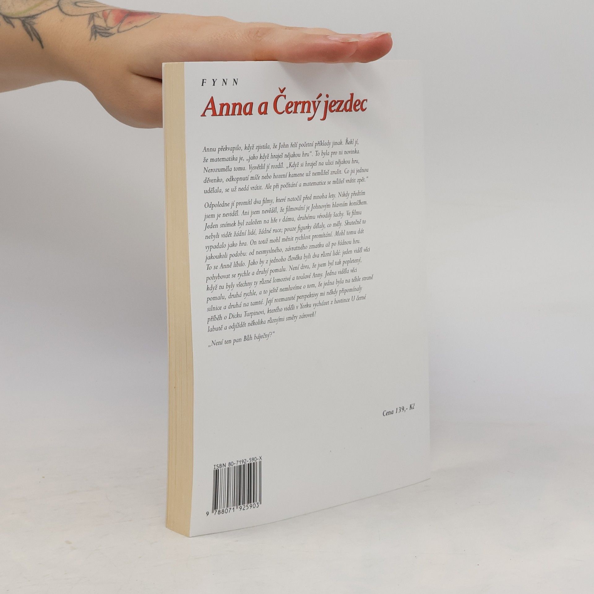 Fynn Anna a Černý jezdec