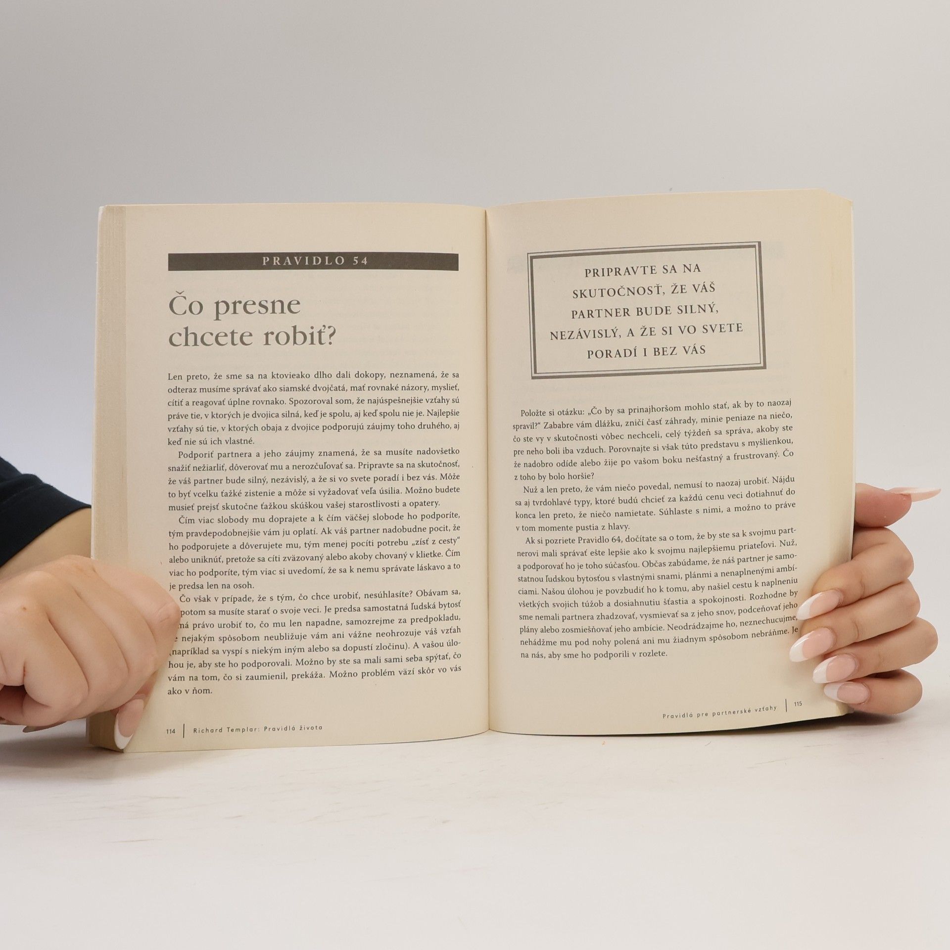 Richard Templar Pravidlá života: Nepísané zásady, ako dosiahnuť v živote štastie