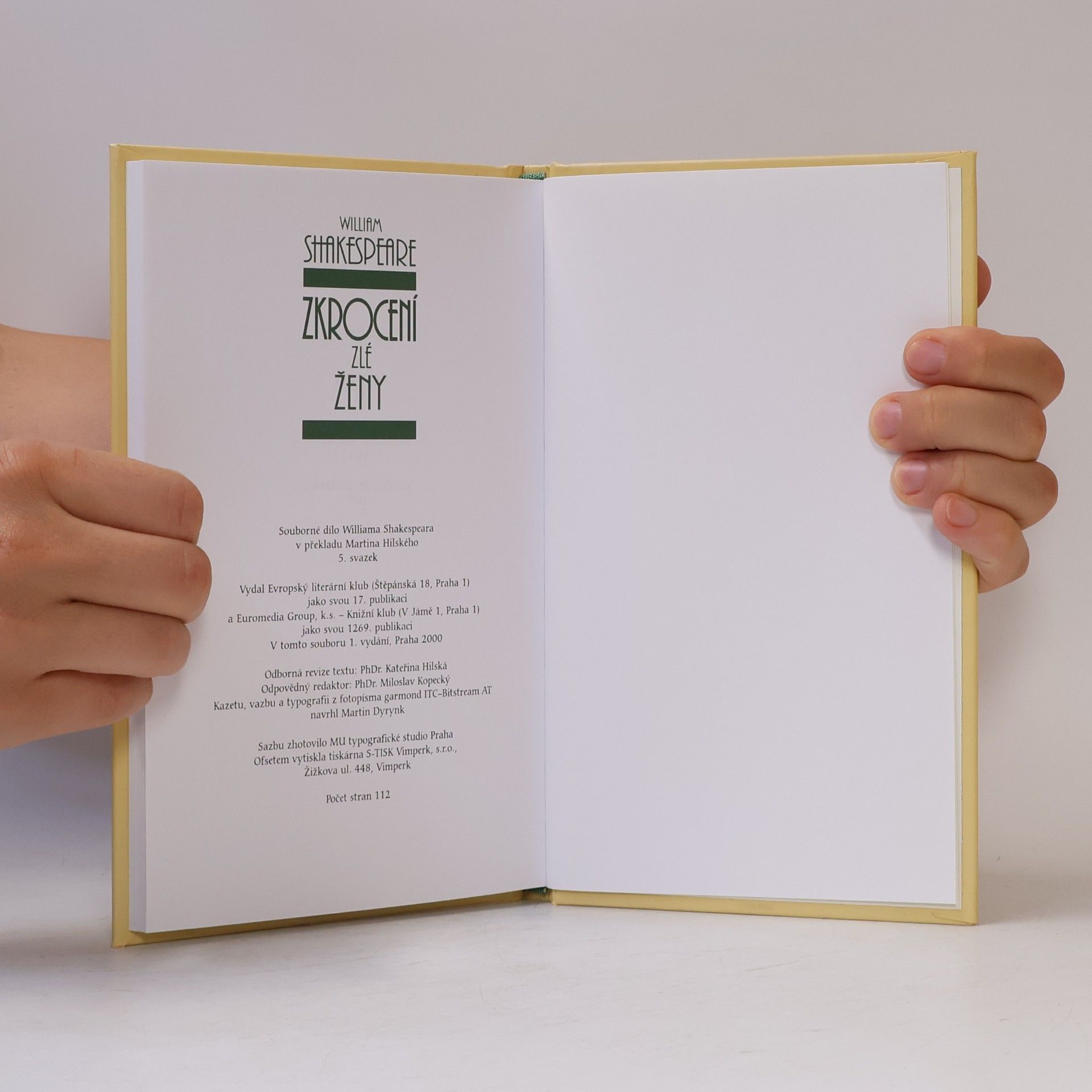 William Shakespeare Zkrocení zlé ženy