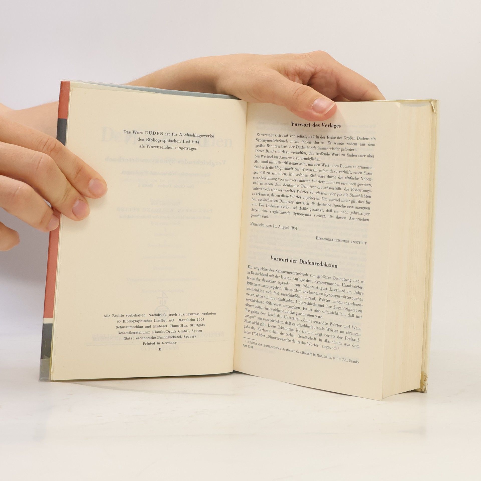 Kolektiv autorů Der Grosse Duden. Ein Vergleichendes synonymwörterbuch 8