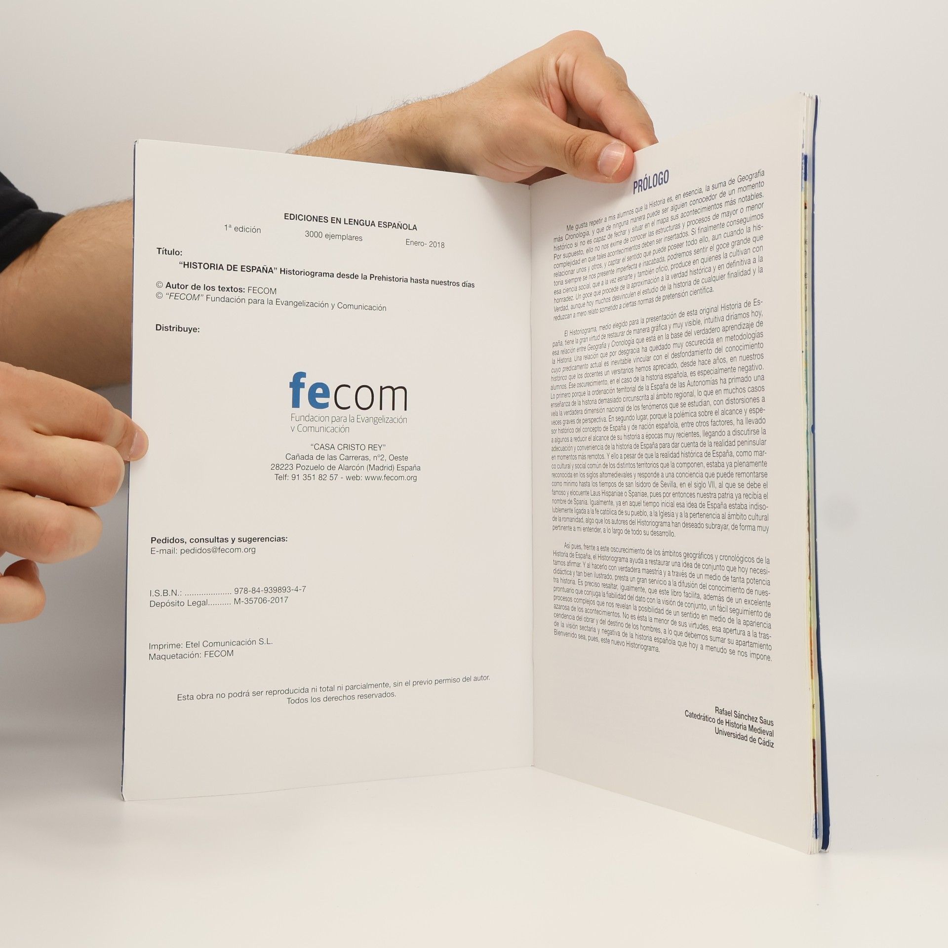 FECOM- FUNDACIÓN PARA LA EVANGELIZACIÓN Y COMUNICACIÓN Historia de España