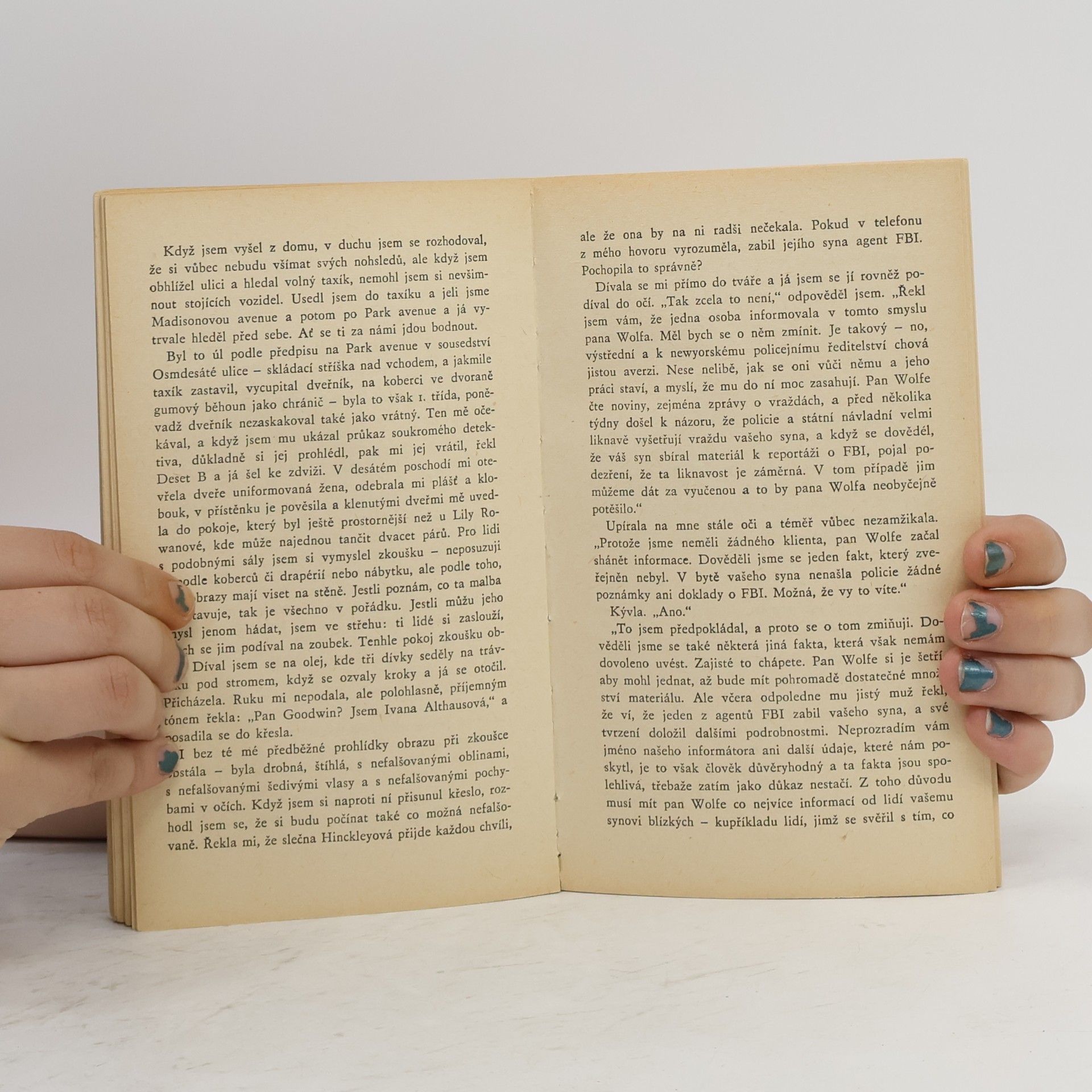 Rex Stout U dveří zazněl zvonek