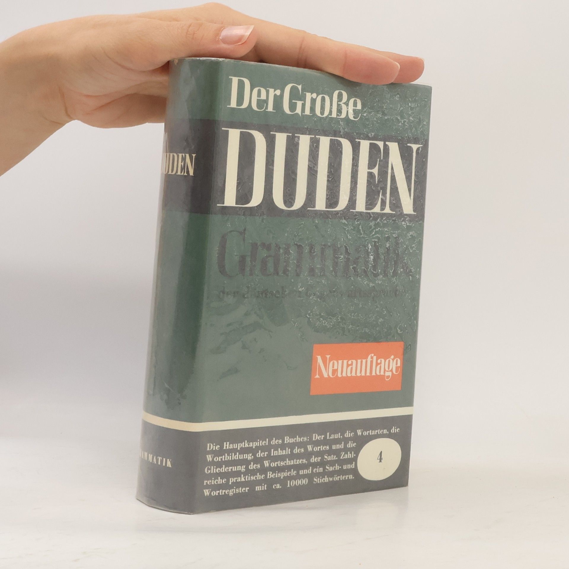 Kolektiv autorů Der Grosse Duden. Grammatik der deutschen Gegenwartssprache 4