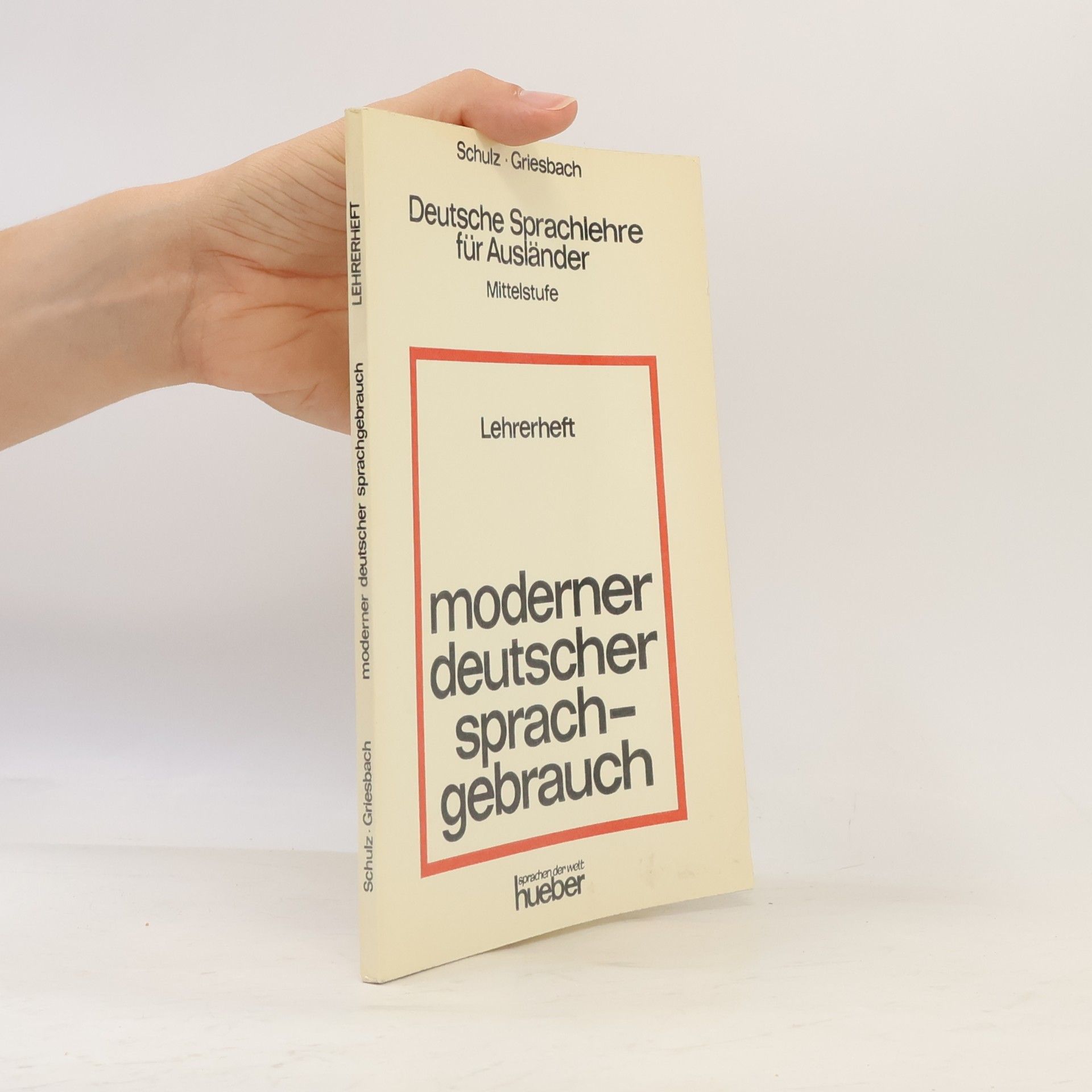 Moderner deutscher Sprachgebrauch. Lehrerheft